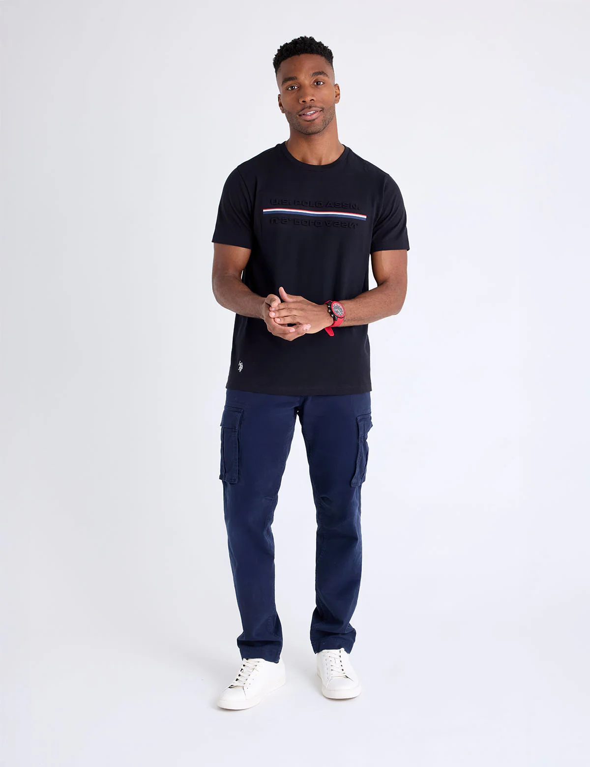 EMBOSSED SIGNATURE STRIPE JERSEY T-SHIRT - Image 20