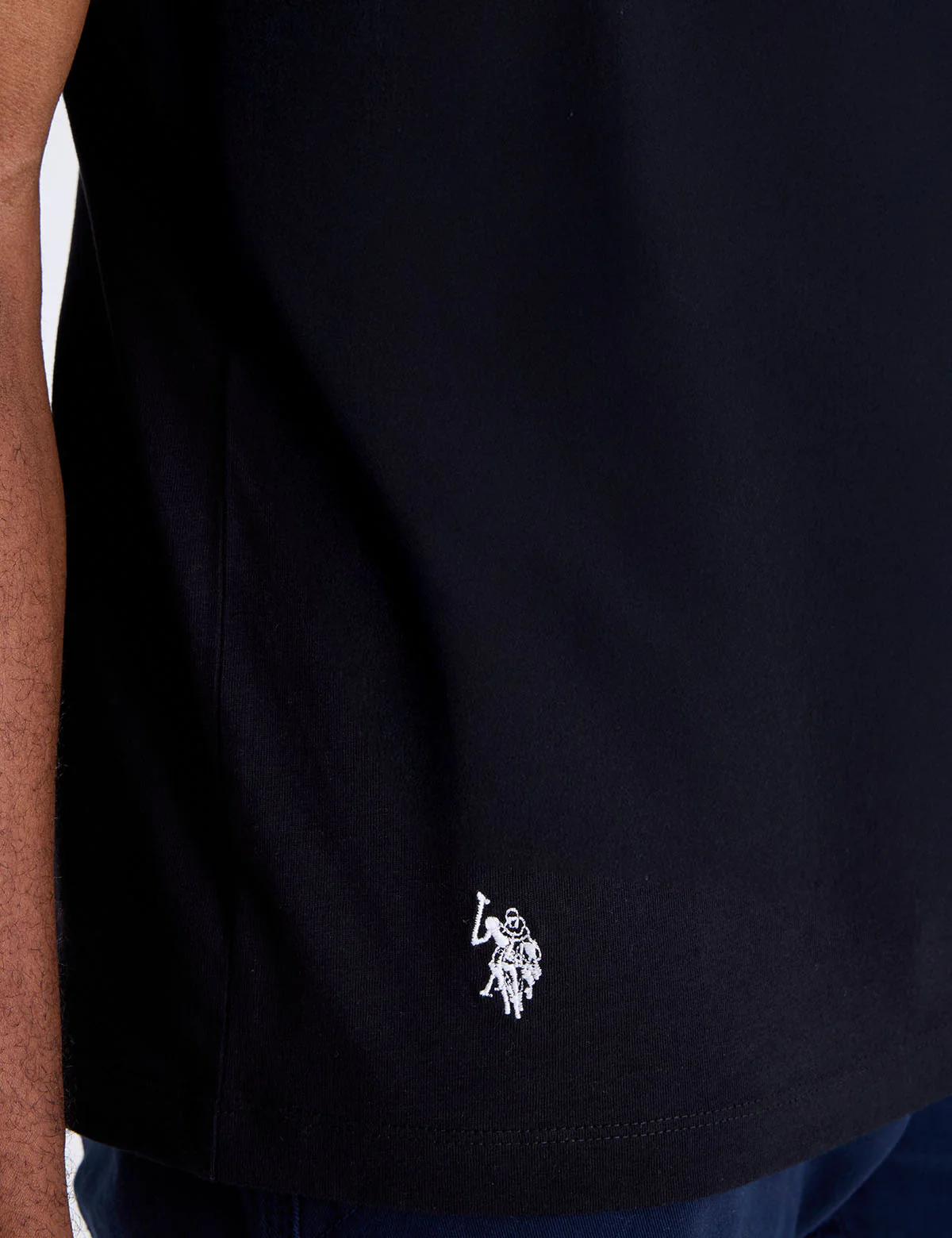 EMBOSSED SIGNATURE STRIPE JERSEY T-SHIRT - Image 7