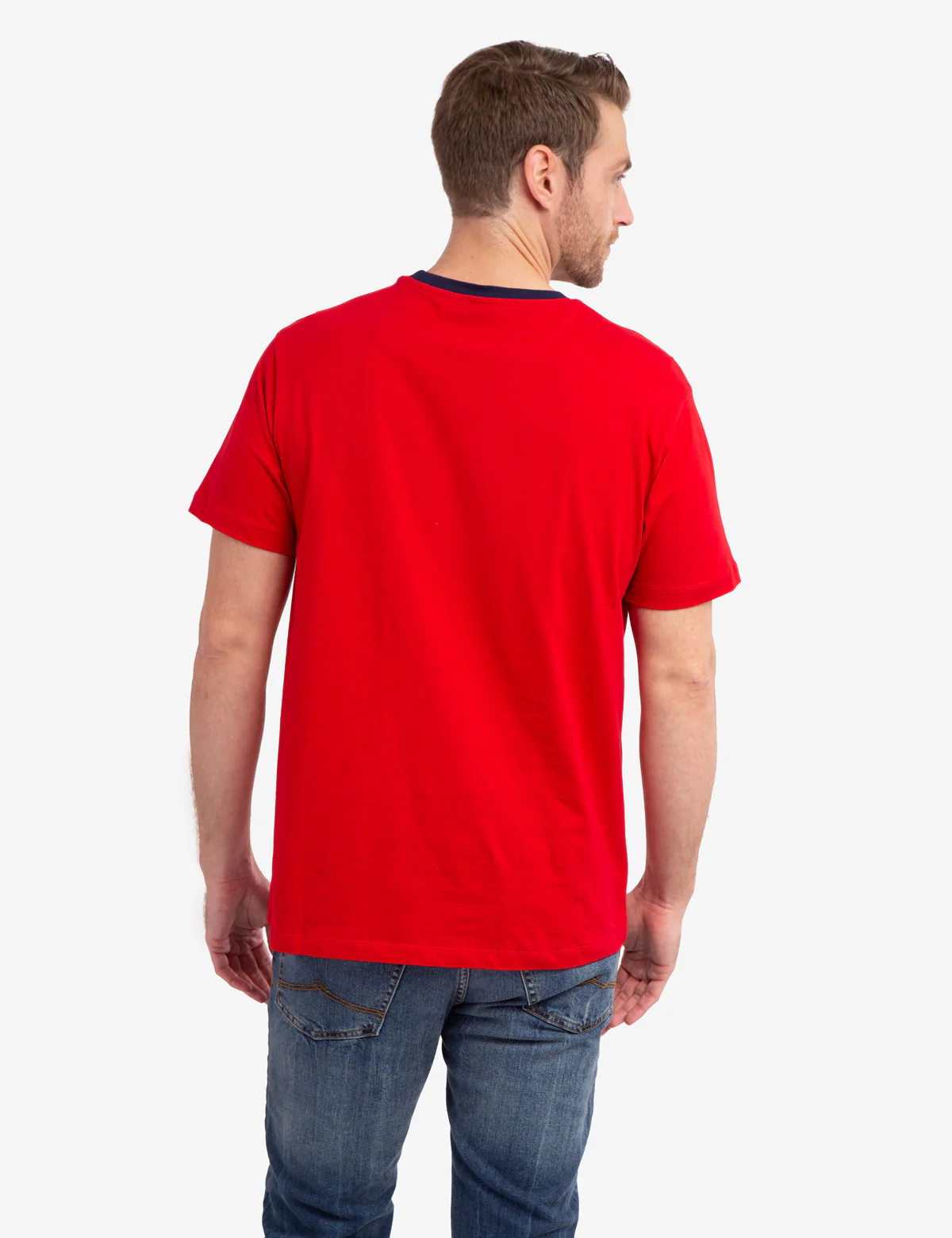 EMBOSSED USA FLAG JERSEY T-SHIRT - Image 5