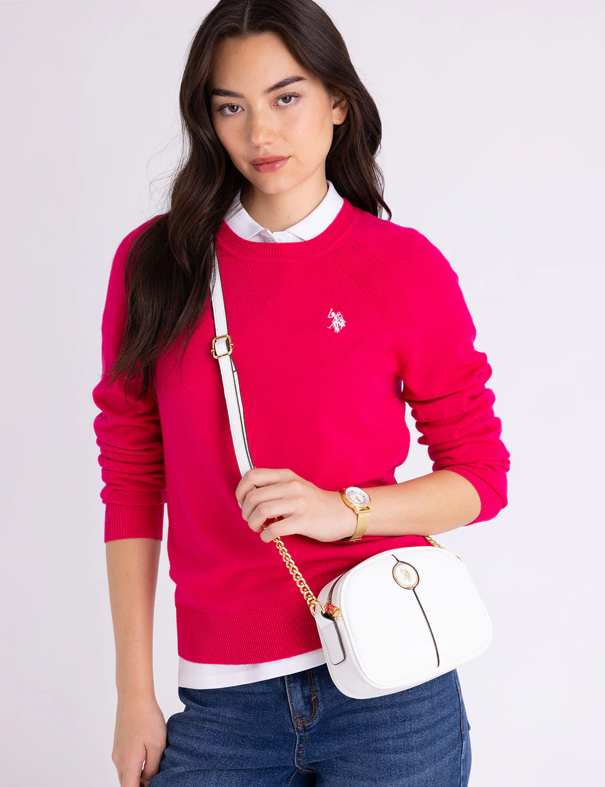 ENAMEL CHAIN CROSSBODY BAG - Image 11