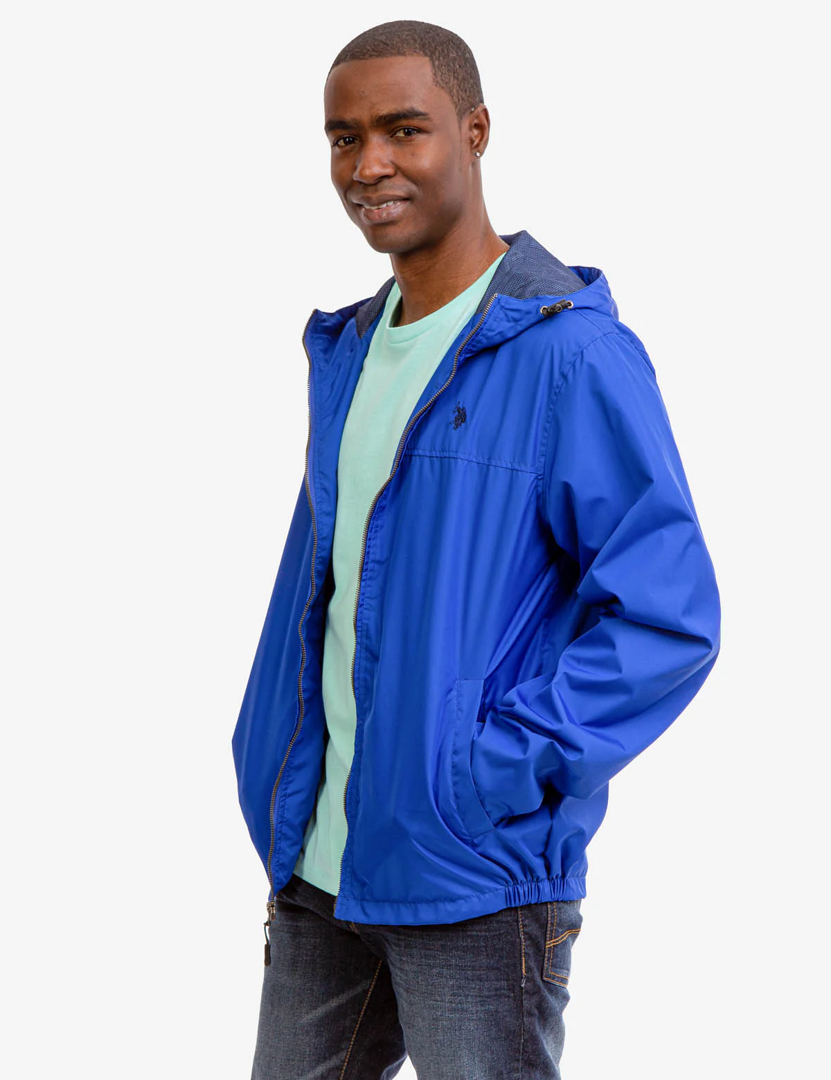 ESSENTIAL HOODED WINDBREAKER - Image 3