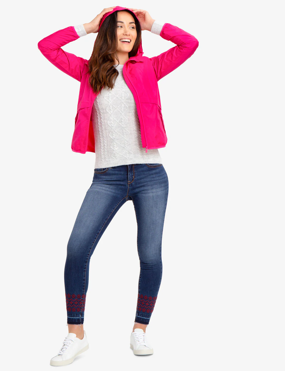 ESSENTIAL HOODED WINDBREAKER - Image 6
