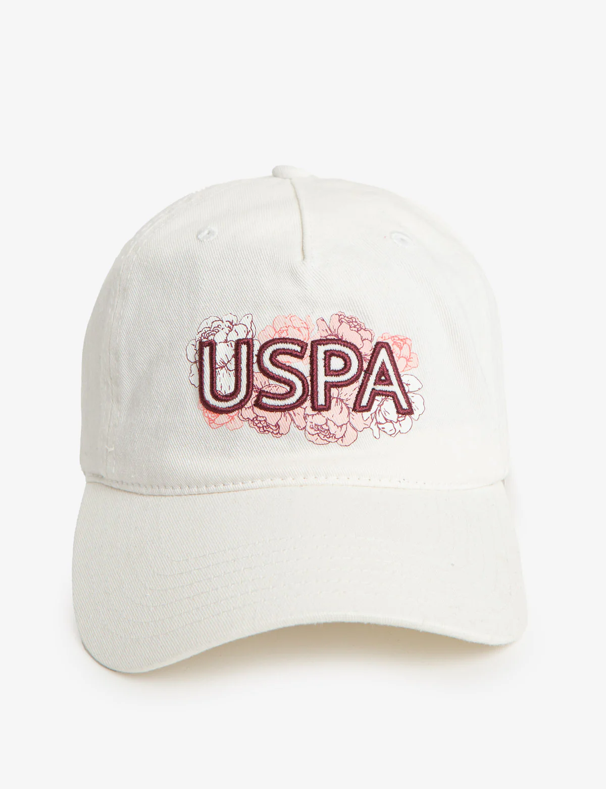 ETCHED FLORAL USPA APPLIQUE DAD CAP - Image 4