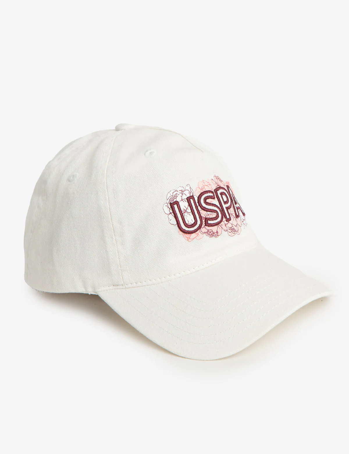 ETCHED FLORAL USPA APPLIQUE DAD CAP - Image 5