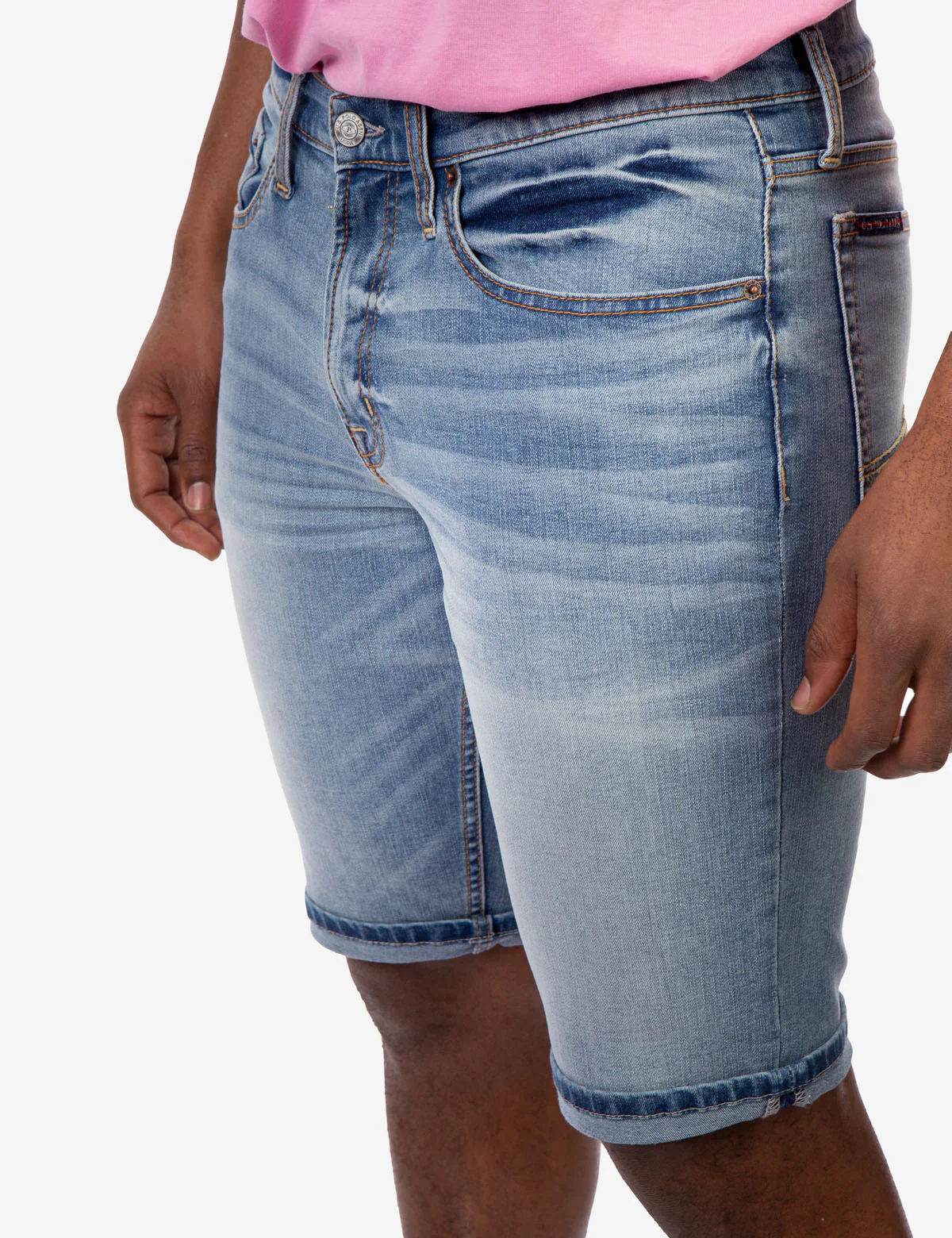 FIVE POCKET DENIM SHORT - Image 5