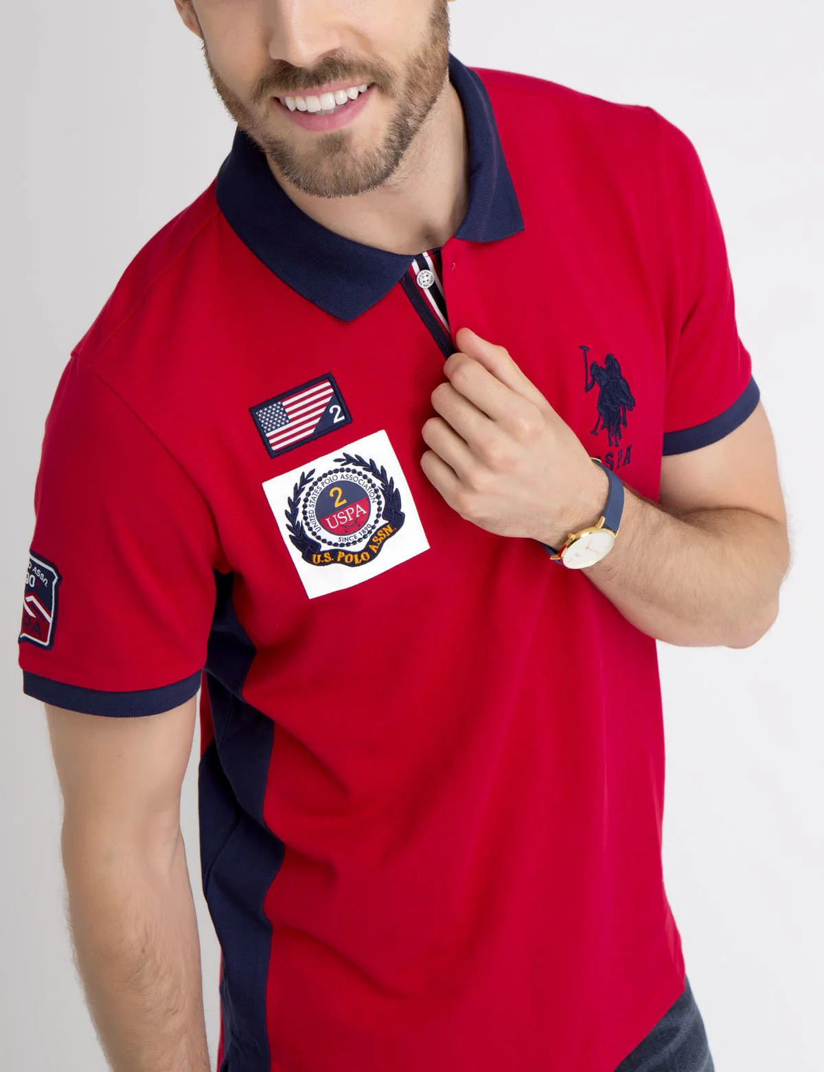 FLAG PATCH POLO SHIRT - Image 26