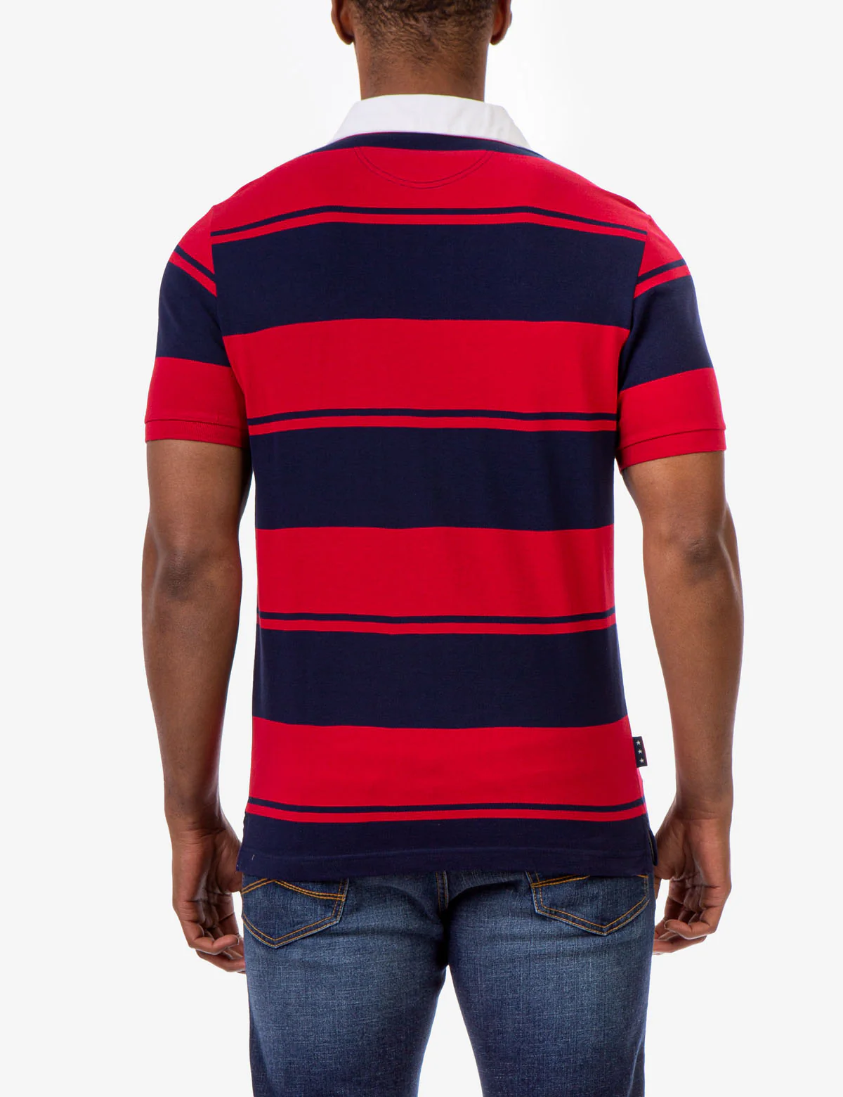 STRIPE FLAG PATCH POLO SHIRT - Image 10