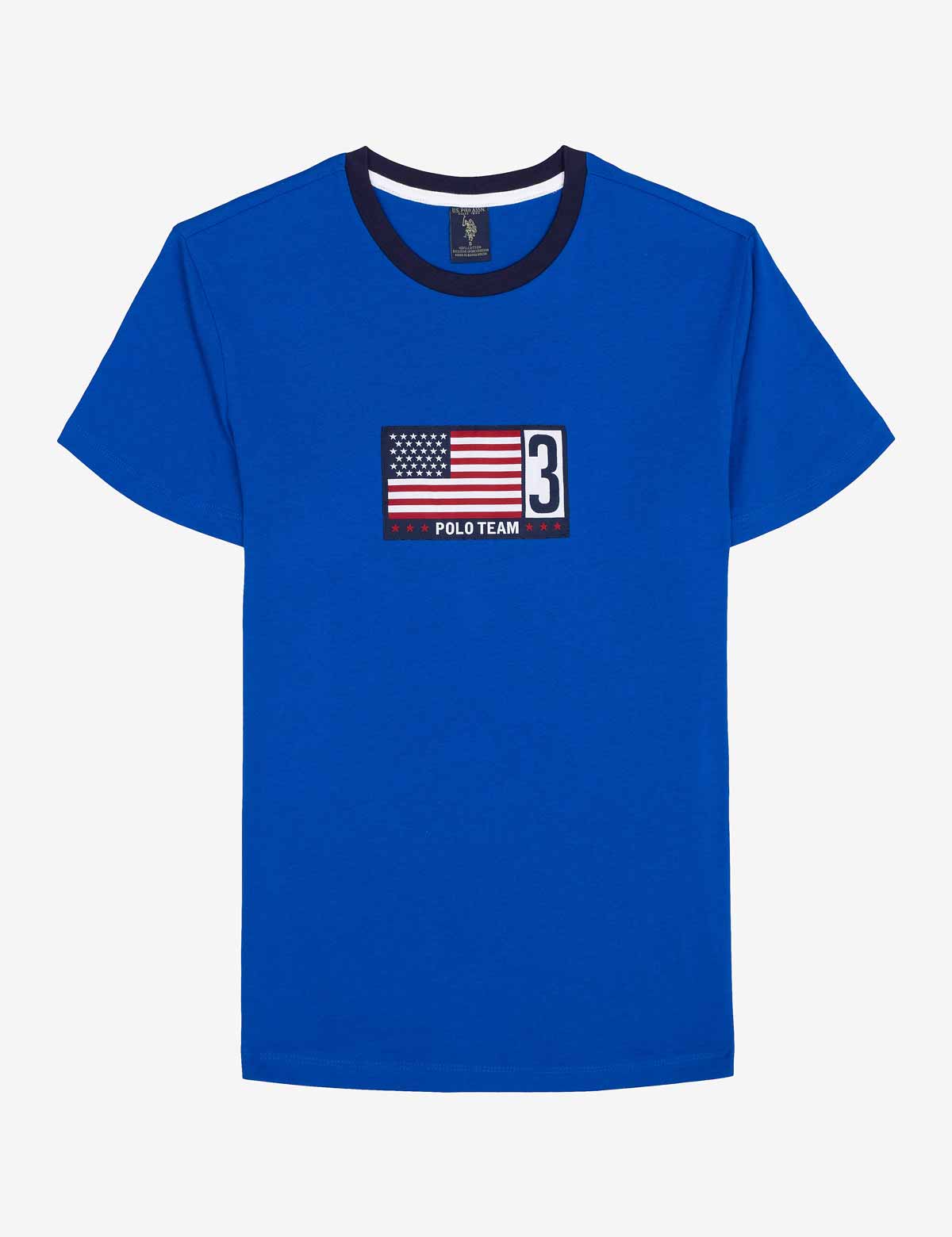 FLAG PATCH T-SHIRT