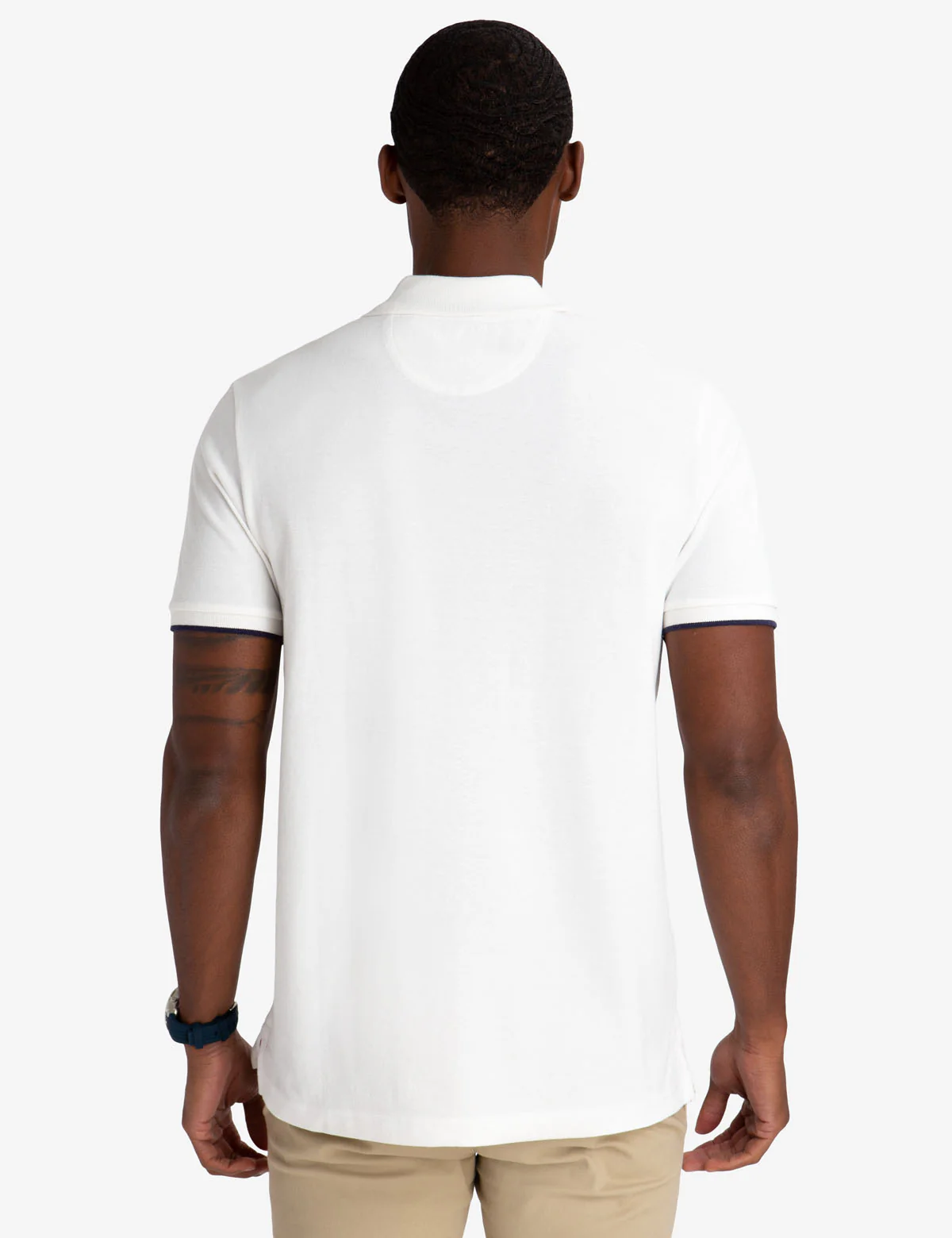 RUBBER DETAIL AND FLAG PATCH POLO SHIRT - Image 3