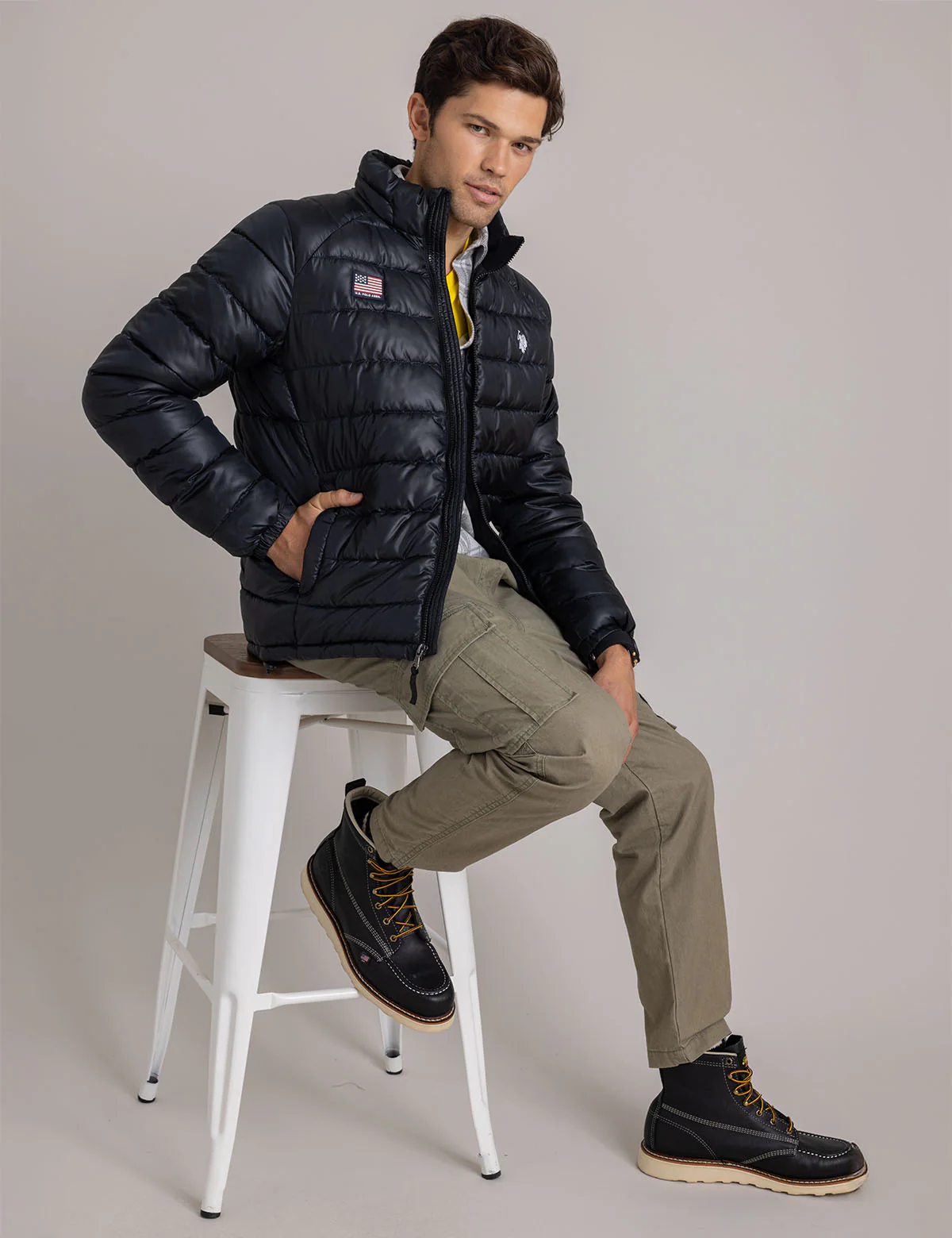 SMALL CHANNEL PACKABLE QUILTED JACKET - Image 6