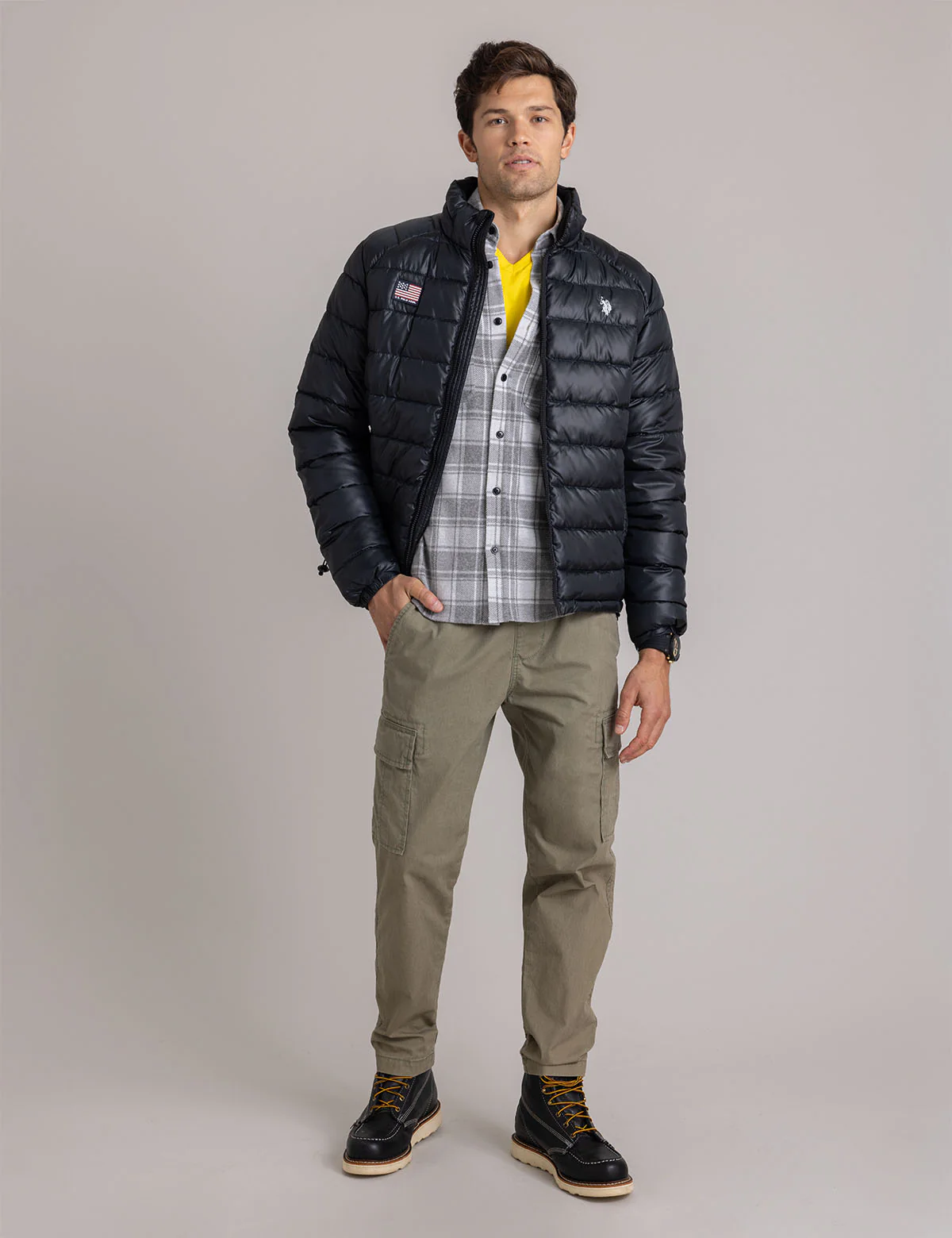 SMALL CHANNEL PACKABLE QUILTED JACKET - Image 8