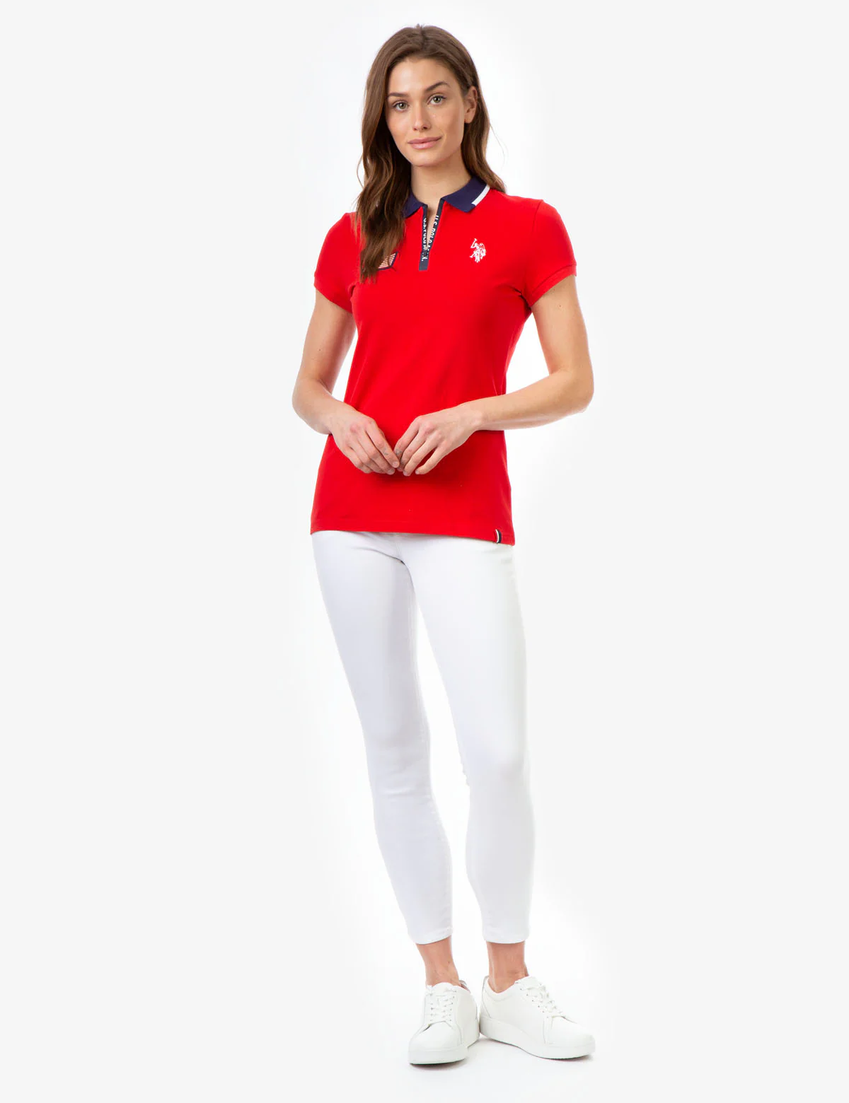 FLAG ZIP-UP POLO SHIRT - Image 4