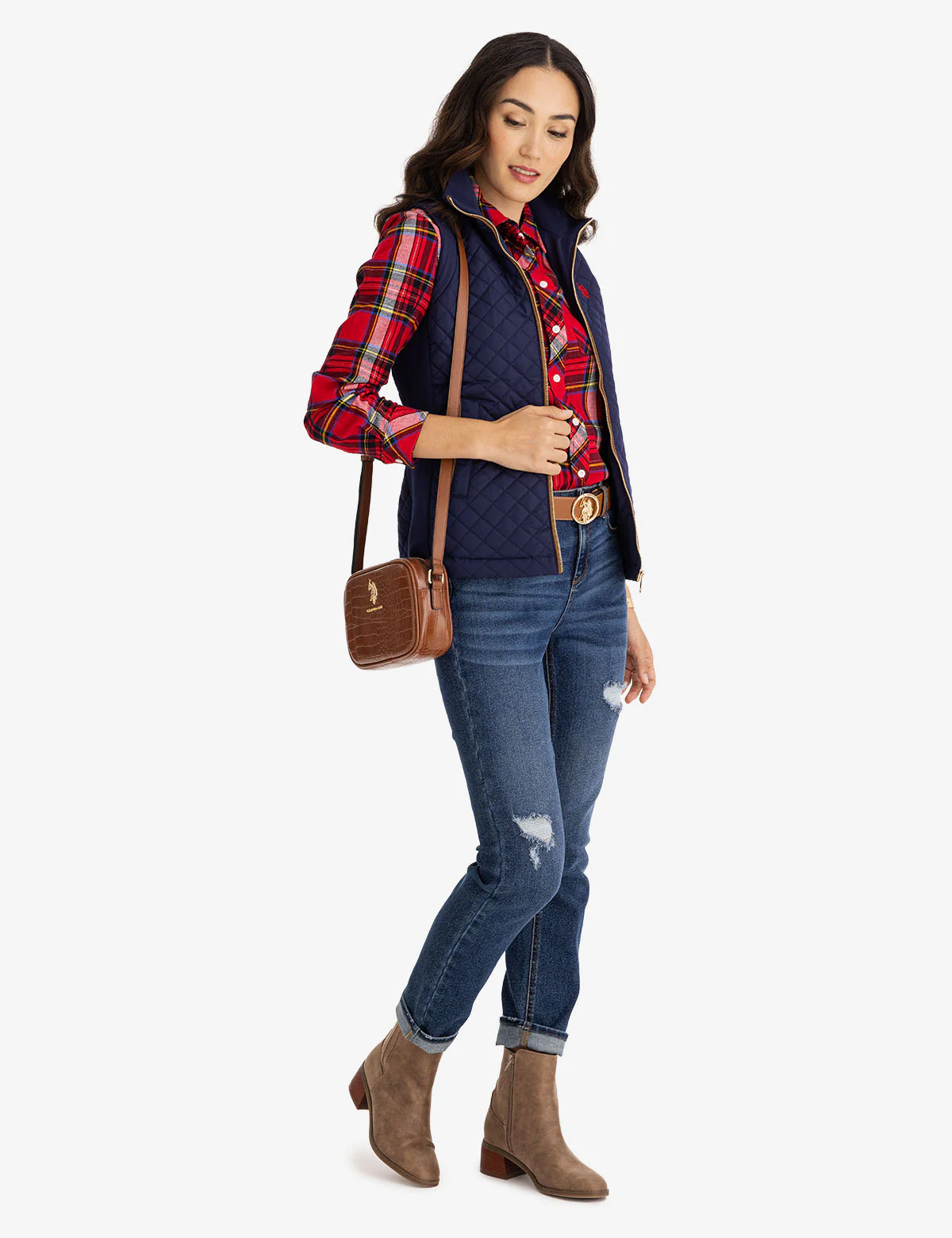 FLANNEL PLAID LONG SLEEVE SHIRT - Image 10