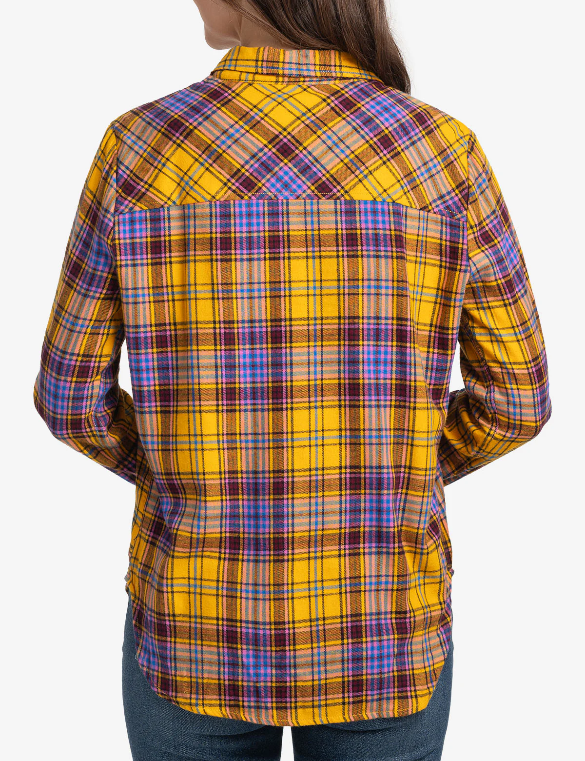 FLANNEL PLAID LONG SLEEVE SHIRT - Image 6