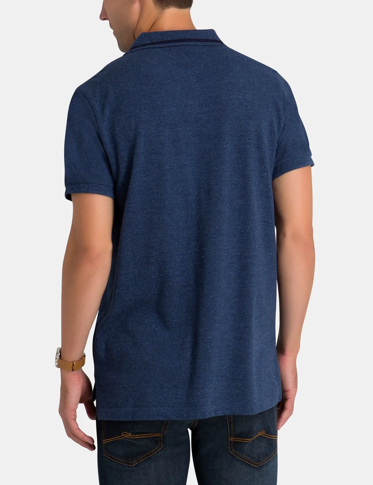 FLECK TIPPED POLO SHIRT - Image 2