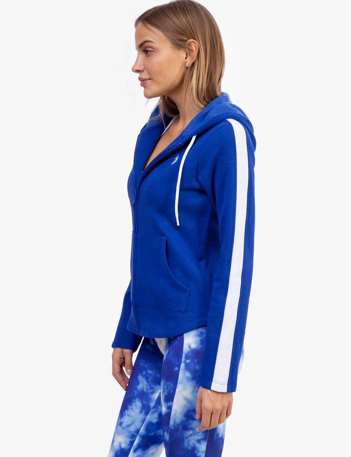 FLEECE ACTIVE ZIP UP HOODIE - Image 8