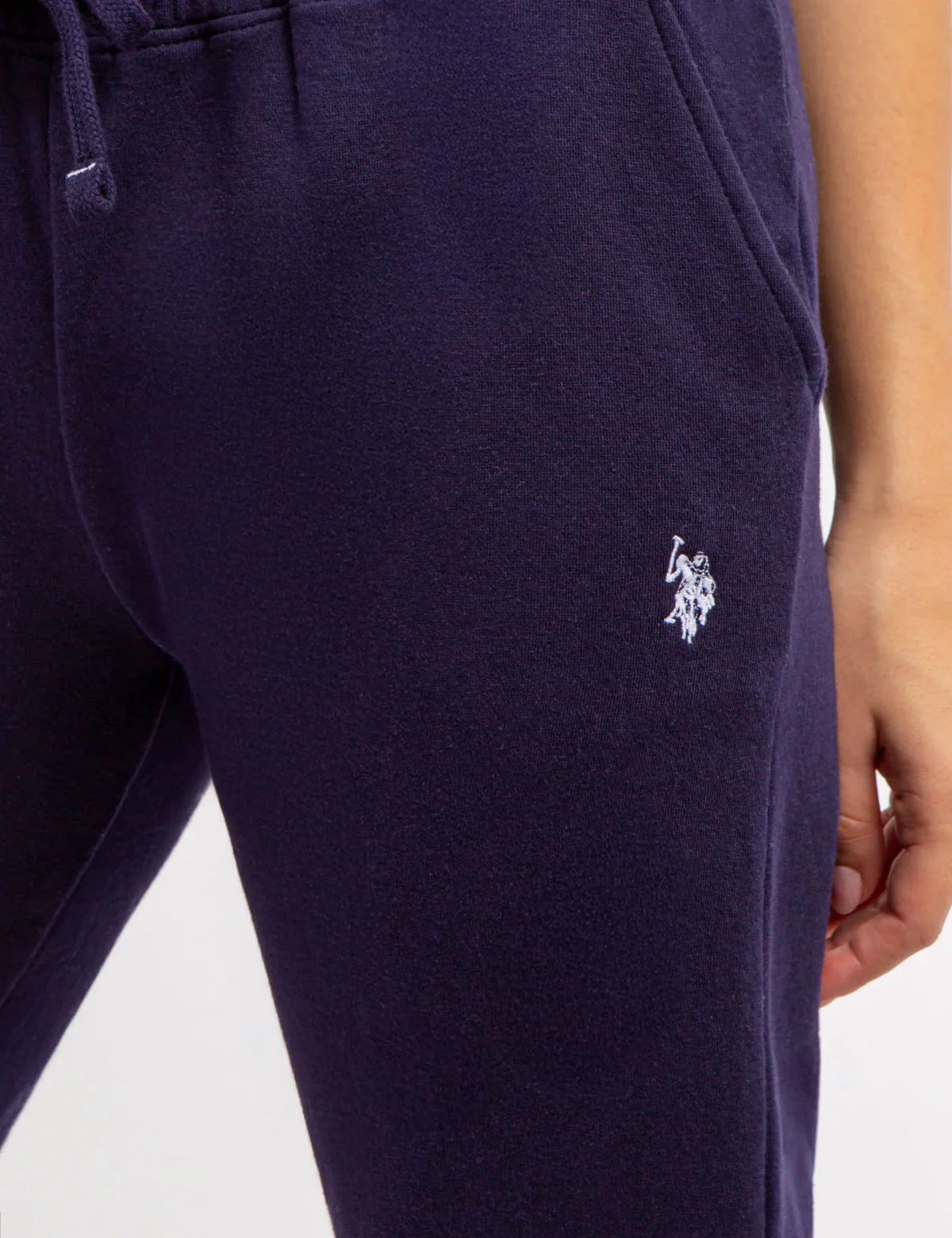 FLEECE HIGH WAISTED LOGO JOGGER - Image 5