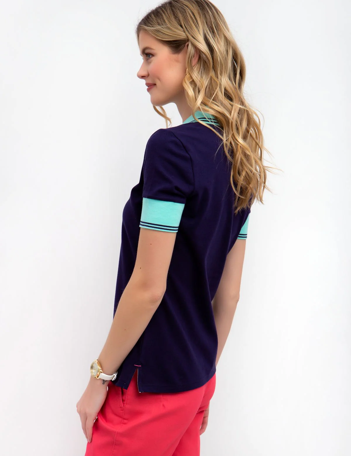 FLORAL ZIP POLO SHIRT - Image 18