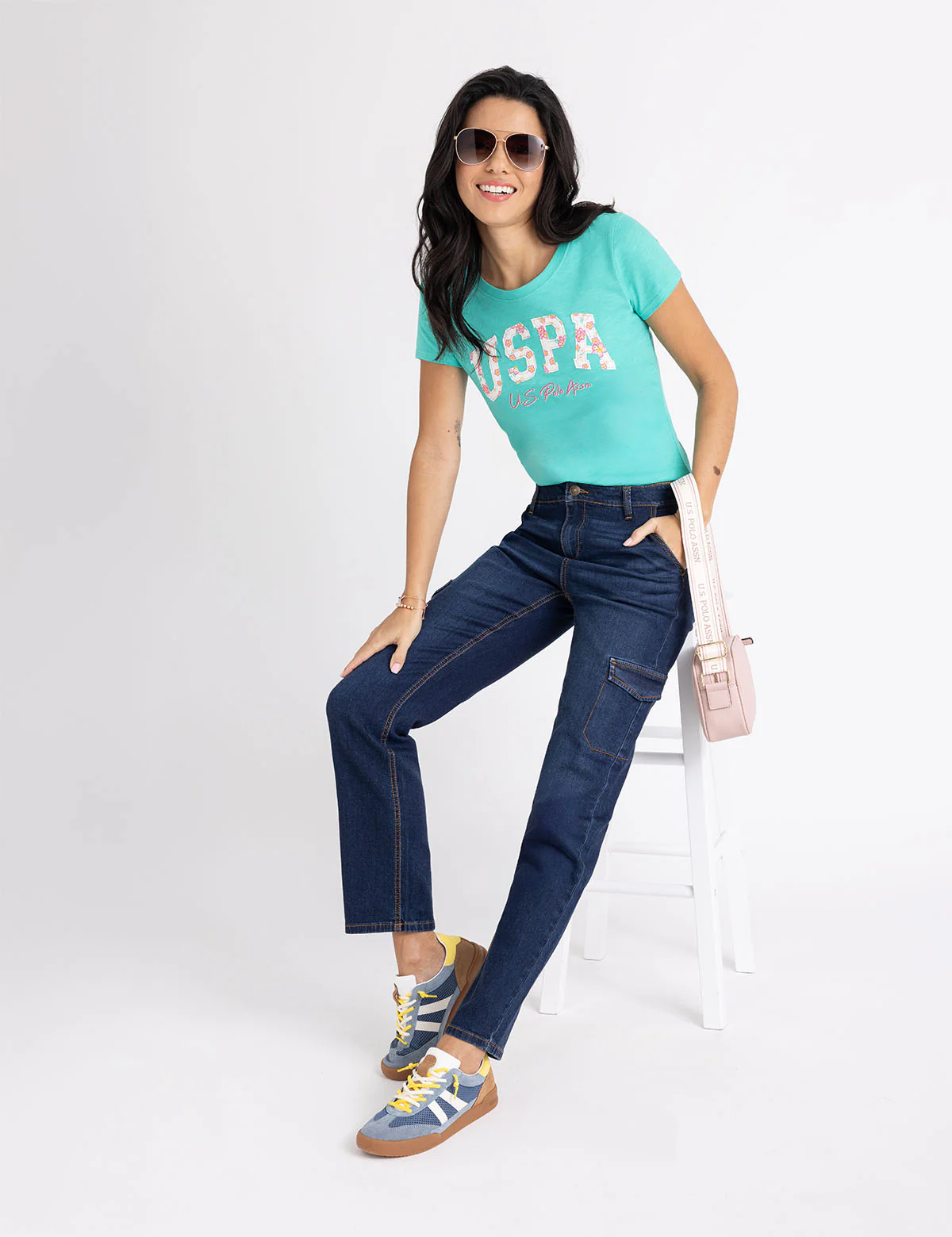 FLORAL ARCH USPA SCOOP T-SHIRT - Image 6