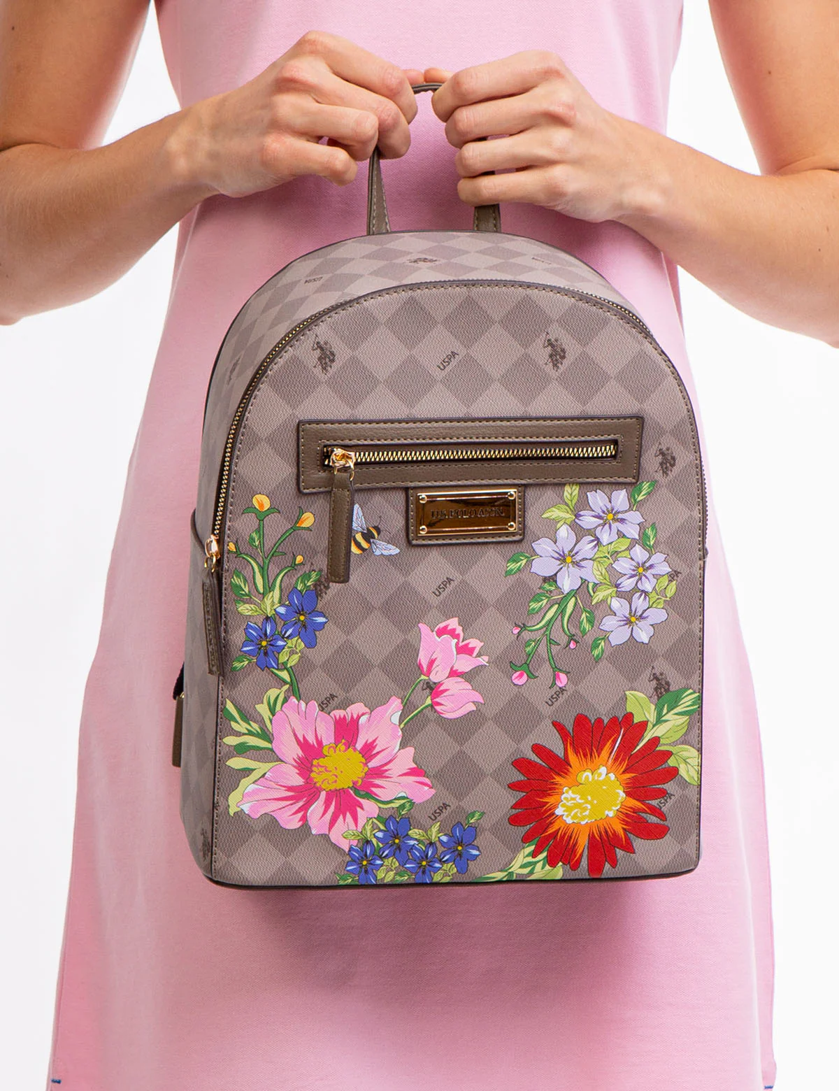 FLORAL DIAMOND BACKPACK - Image 8