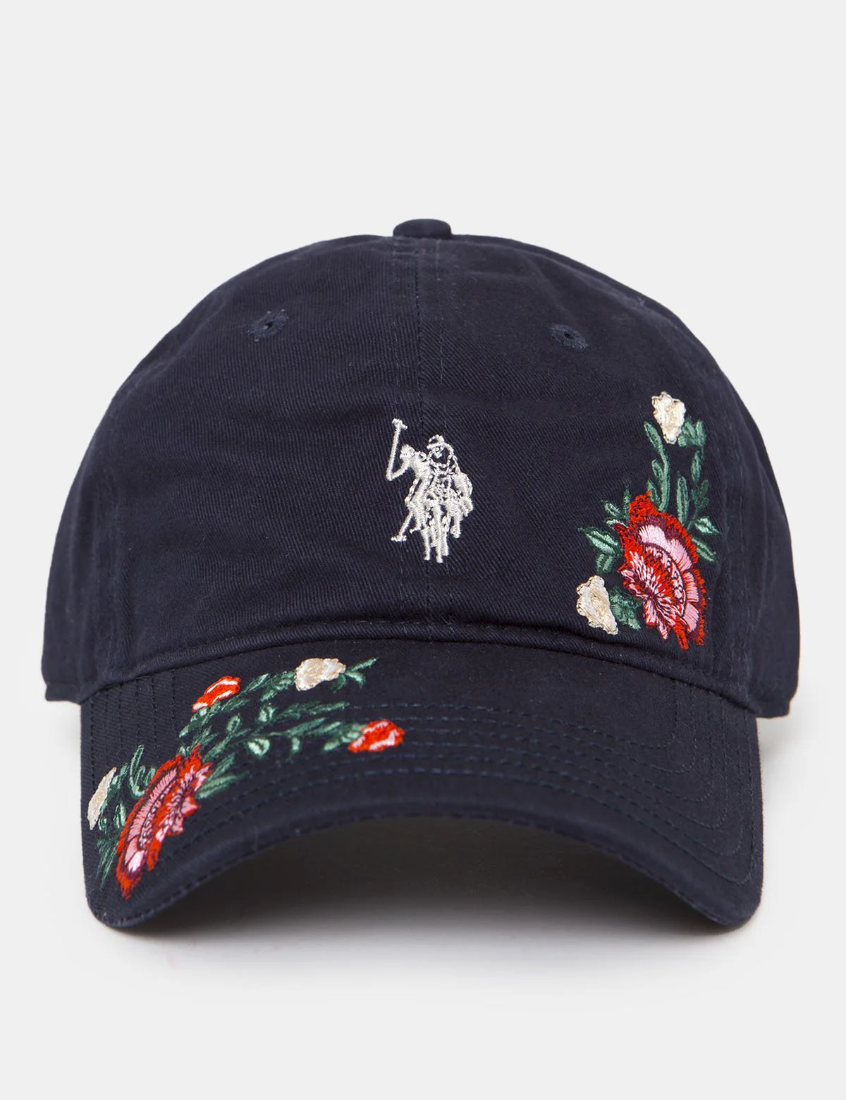 FLORAL LOGO BASEBALL CAP - Image 11
