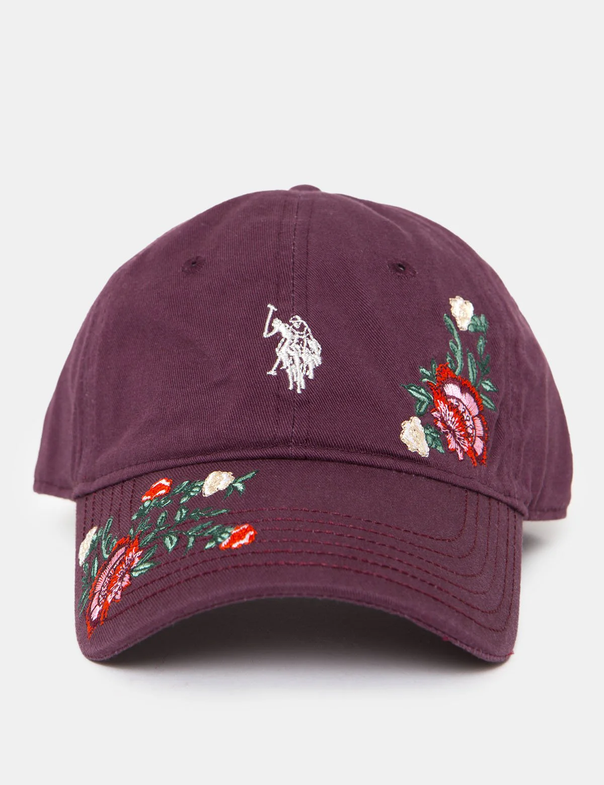 FLORAL LOGO BASEBALL CAP - Image 12