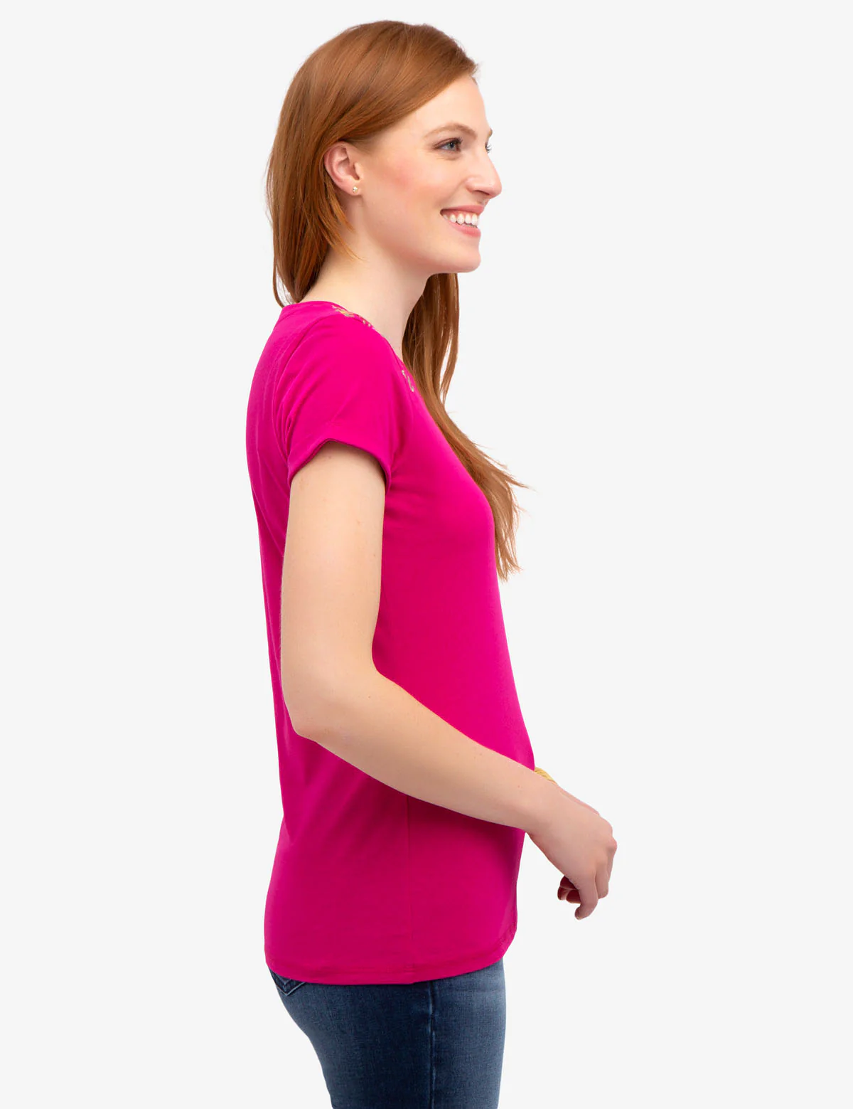 FLORAL EMBROIDERED T-SHIRT - Image 6