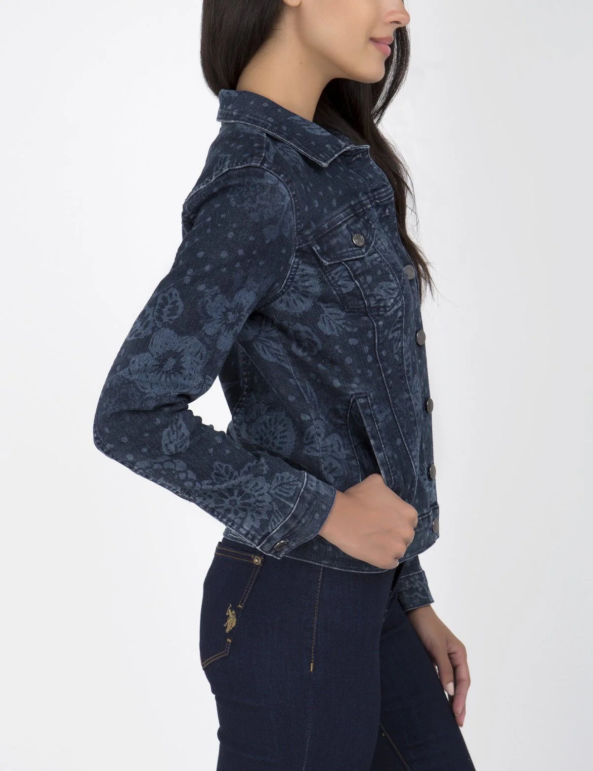 FLORAL JEAN JACKET - Image 3