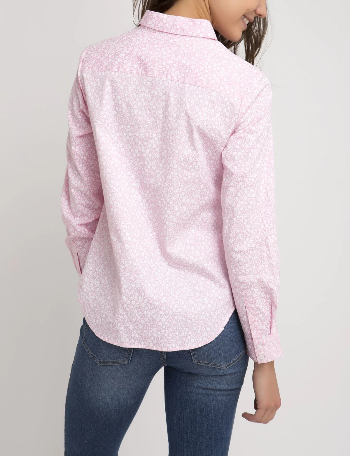 Floral Poplin Shirt - Image 3