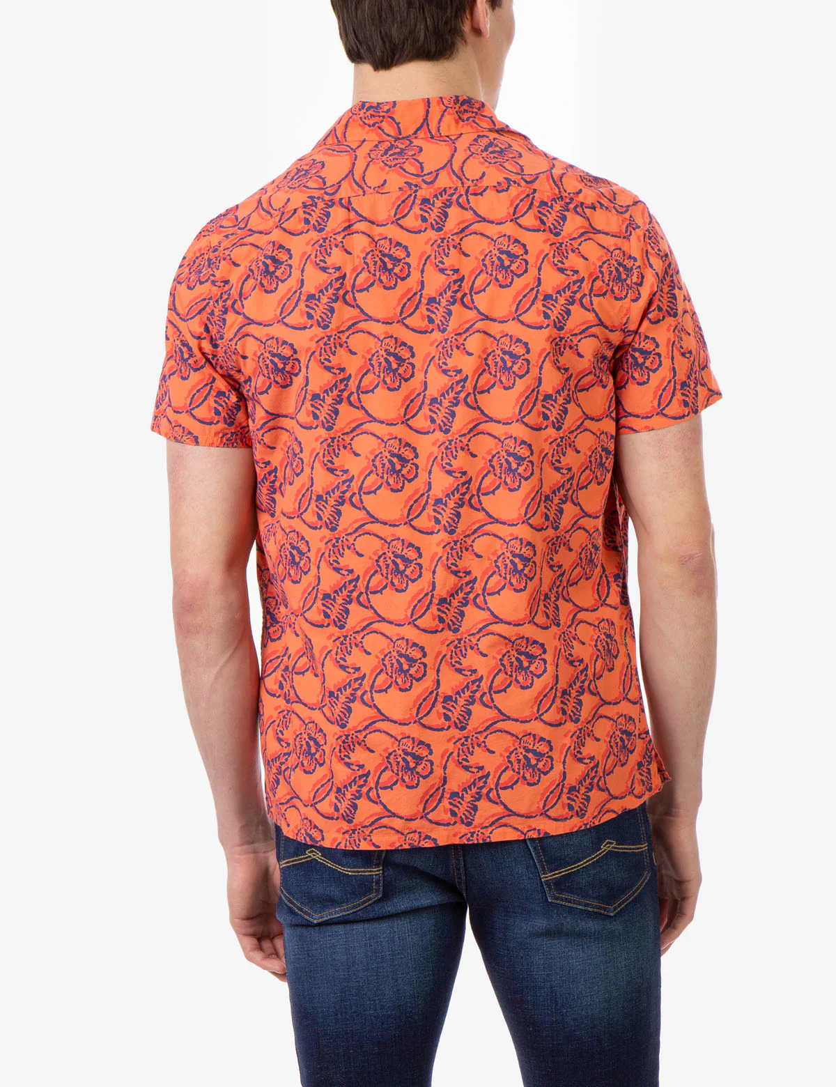 FLORAL POPLIN SHORT SLEEVE SHIRT - Image 4