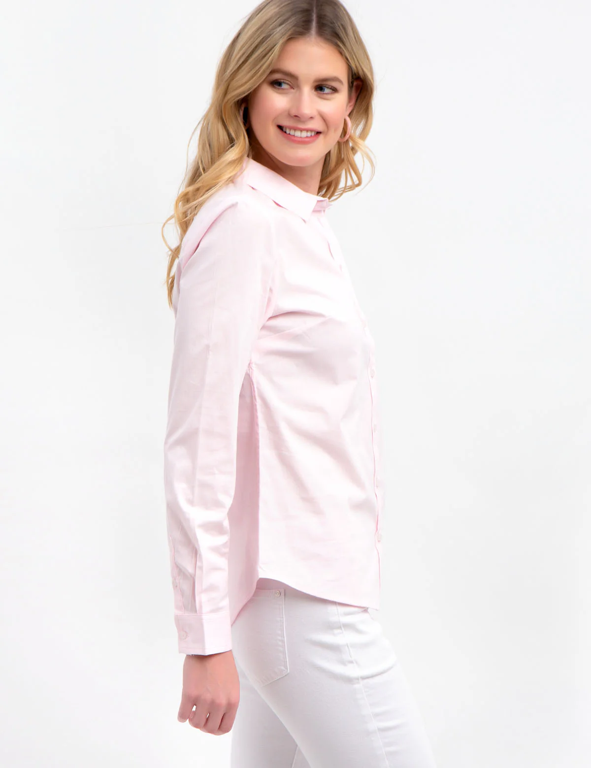 FLORAL POPLIN TOP - Image 18
