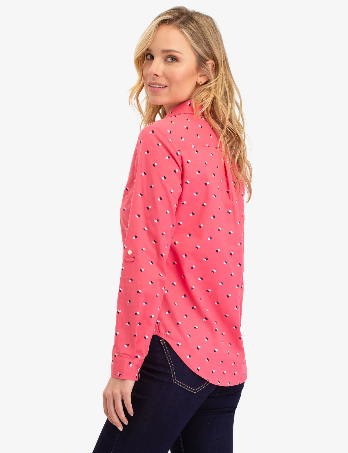 FLORAL PRINT LONG SLEEVE SHIRT - Image 4
