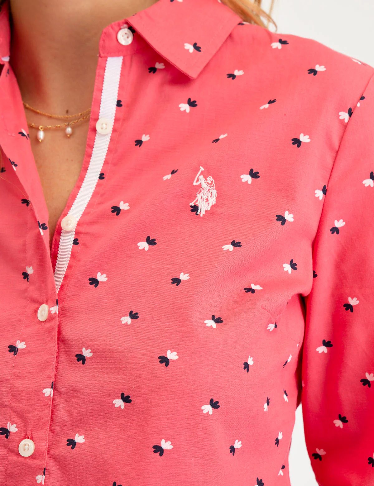 FLORAL PRINT LONG SLEEVE SHIRT - Image 5