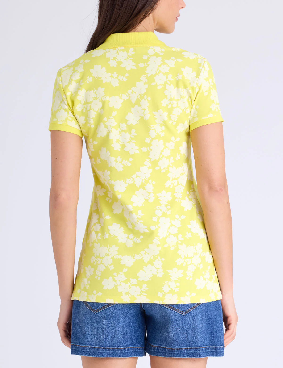 FLORAL PRINT POLO SHIRT - Image 7