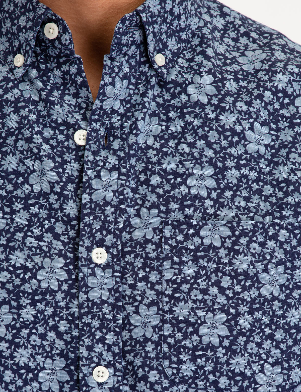 FLORAL PRINT SHORT SLEEVE SHIRT - Image 3