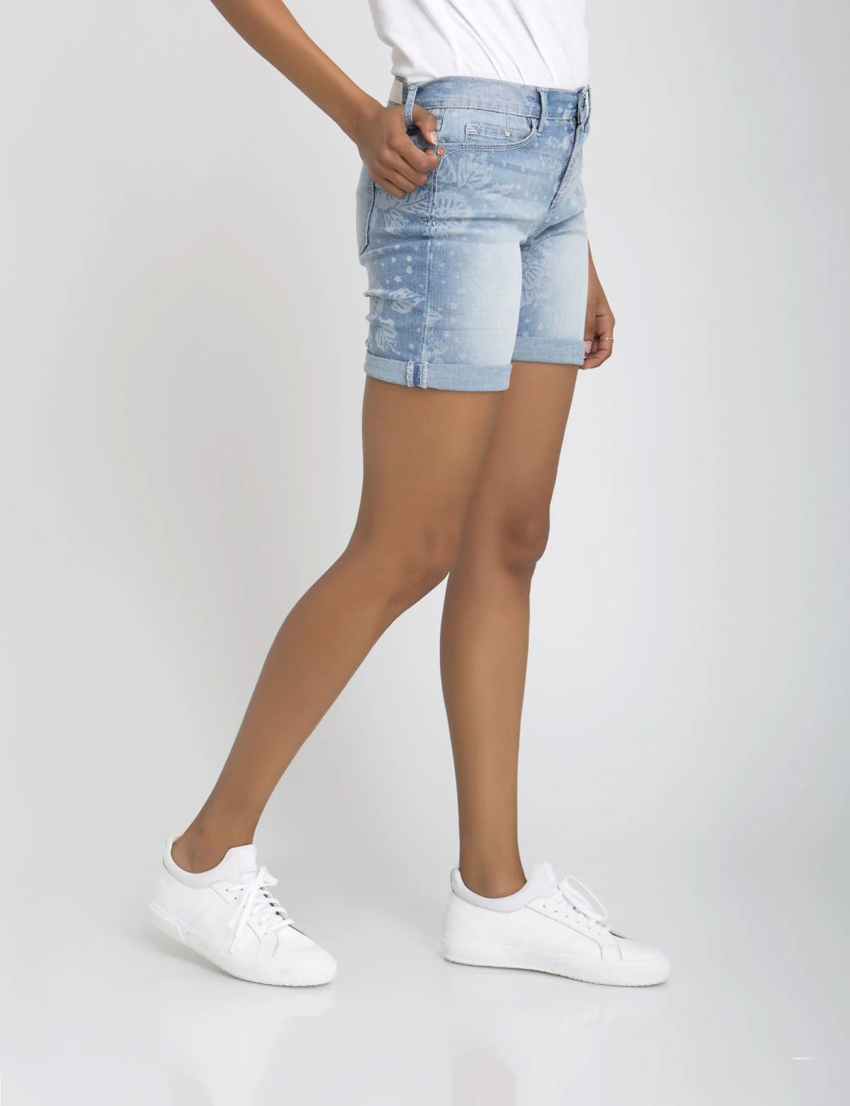 FLORAL PRINT SHORTS - Image 6
