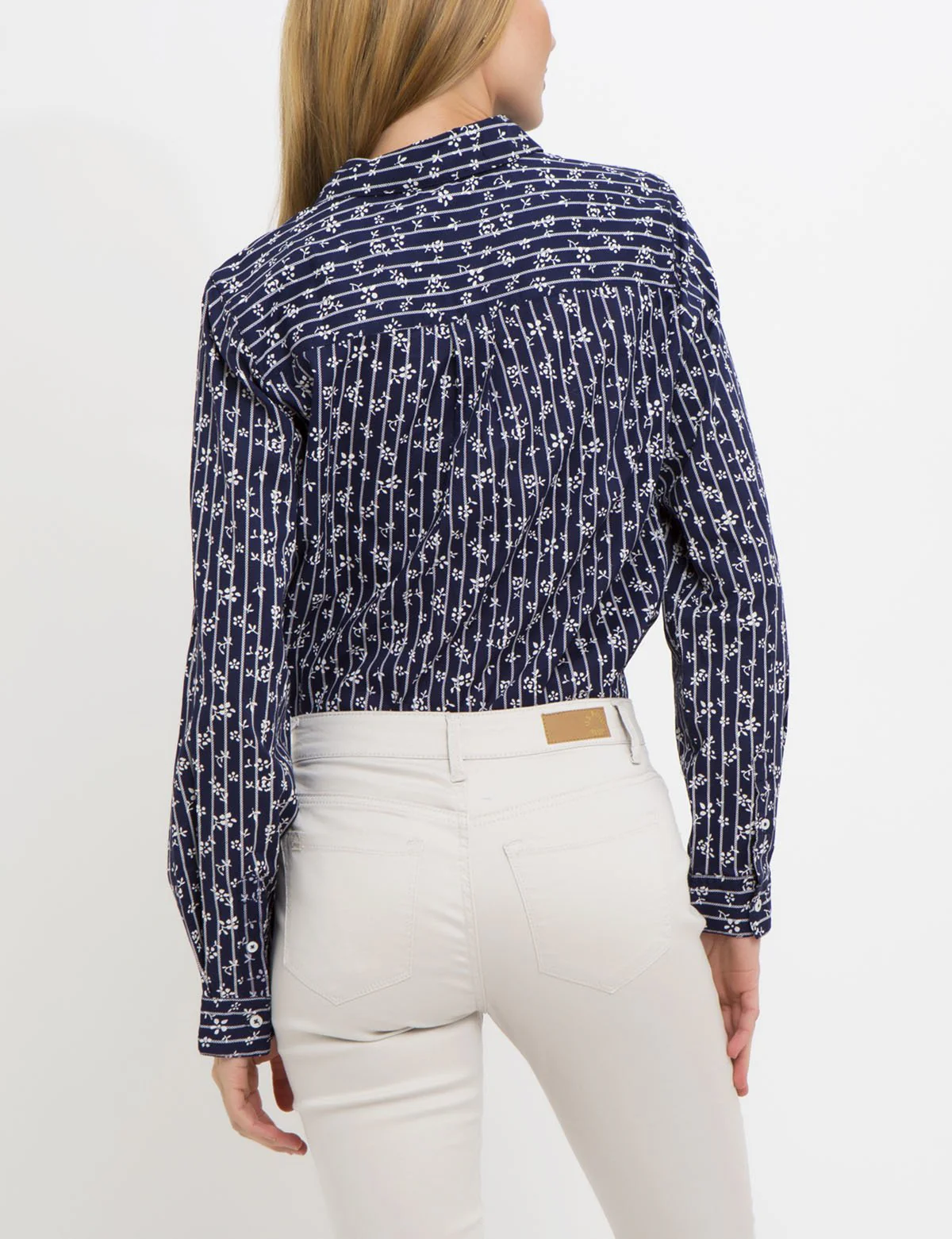 FLORAL STRIPED POPLIN SHIRT - Image 12