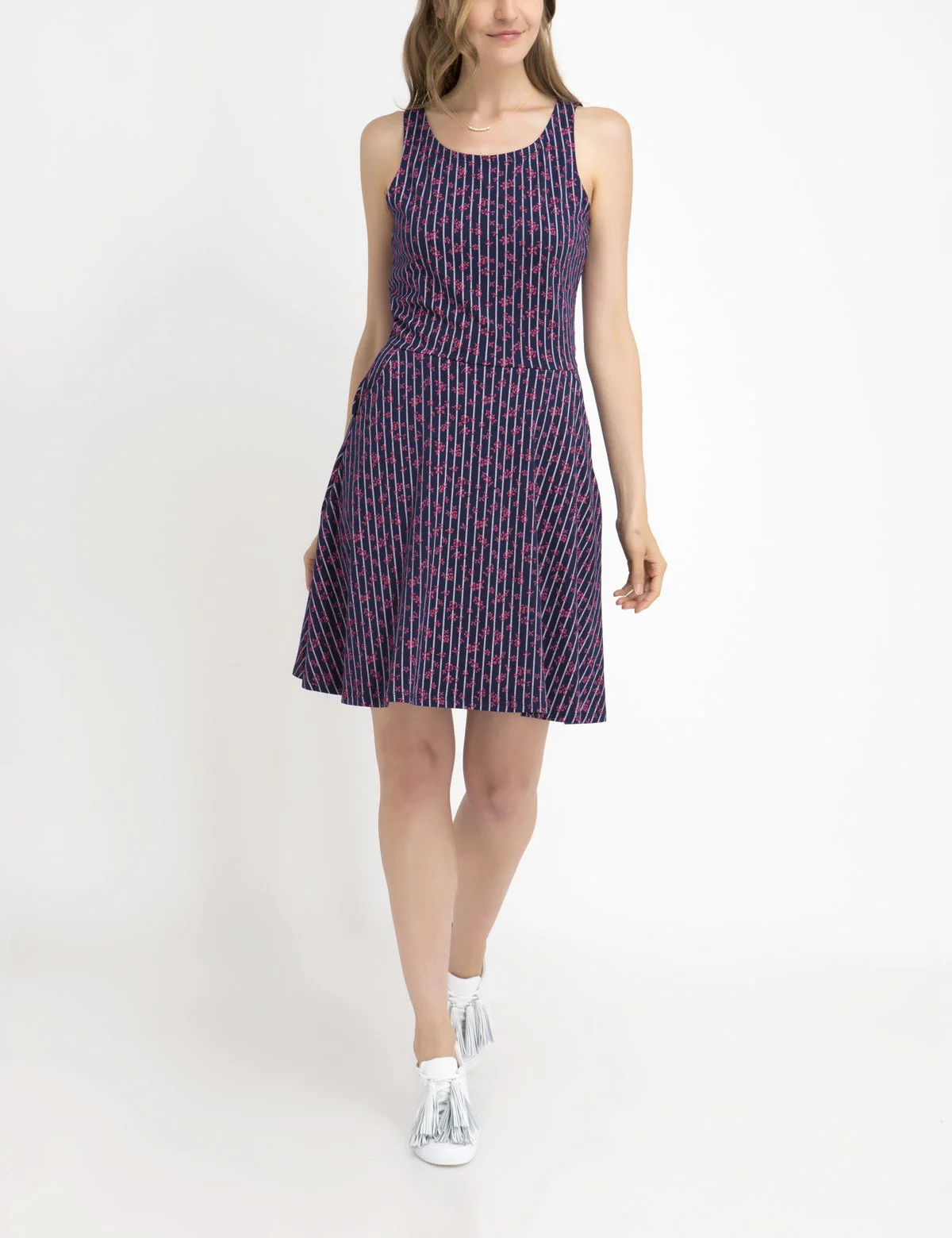 FLORAL TANK DRESS - Image 8