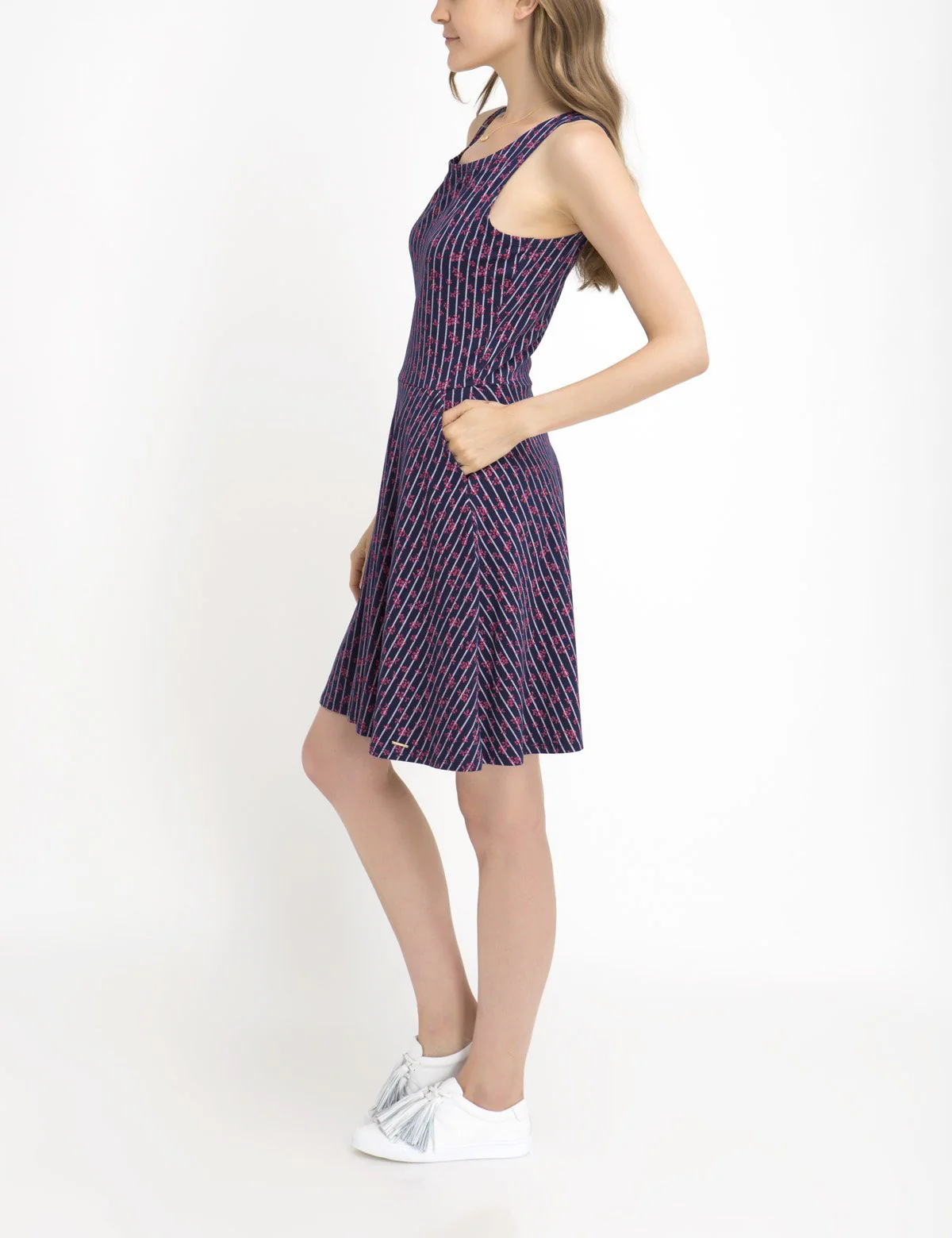 FLORAL TANK DRESS - Image 9