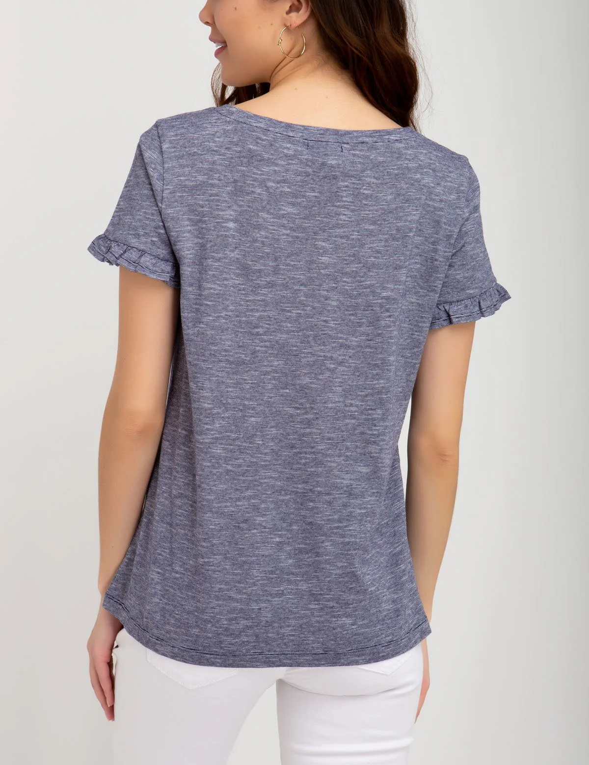 FLUTTER SLEEVE SCOOP TOP - Image 3