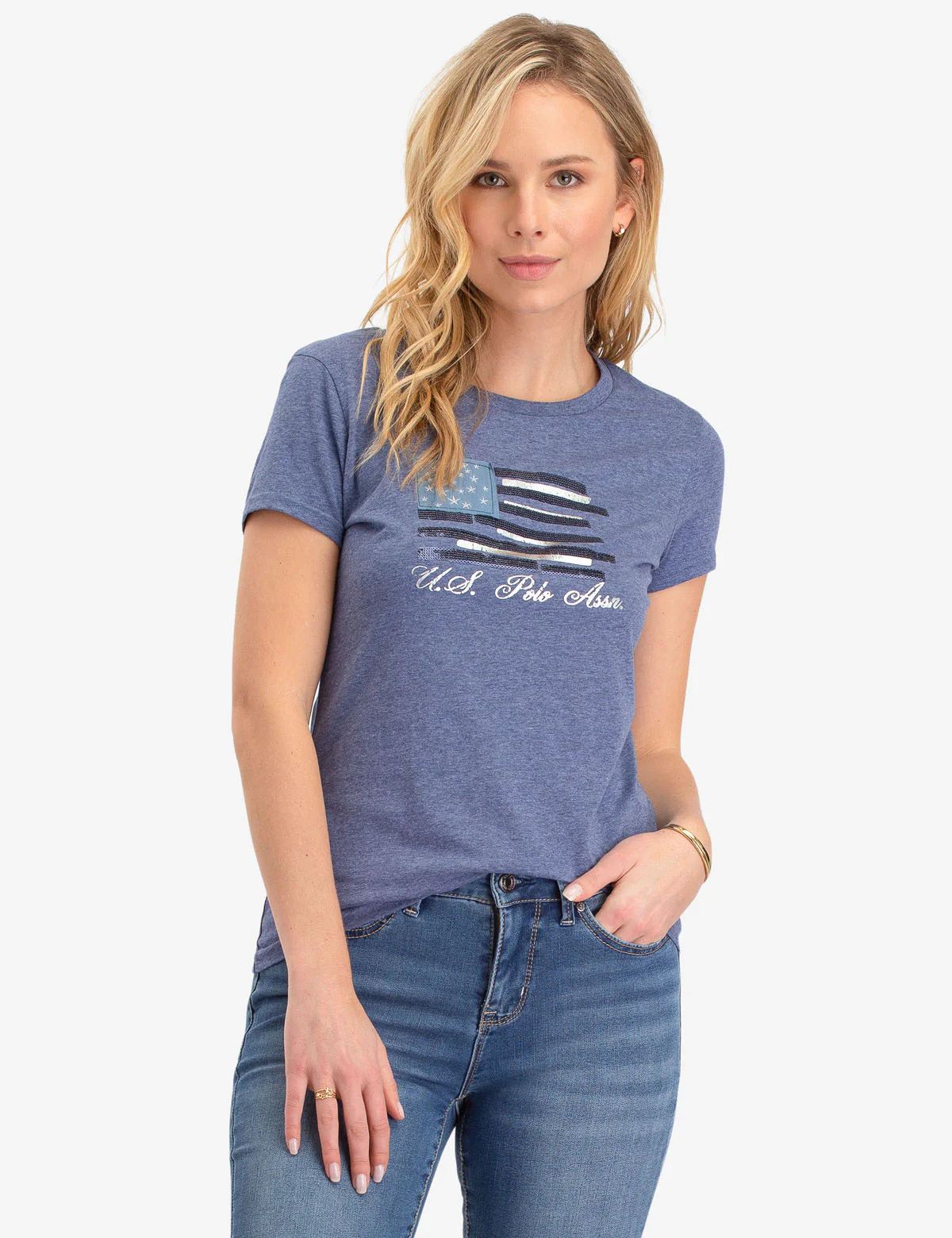 FOIL FLAG GRAPHIC T-SHIRT - Image 4