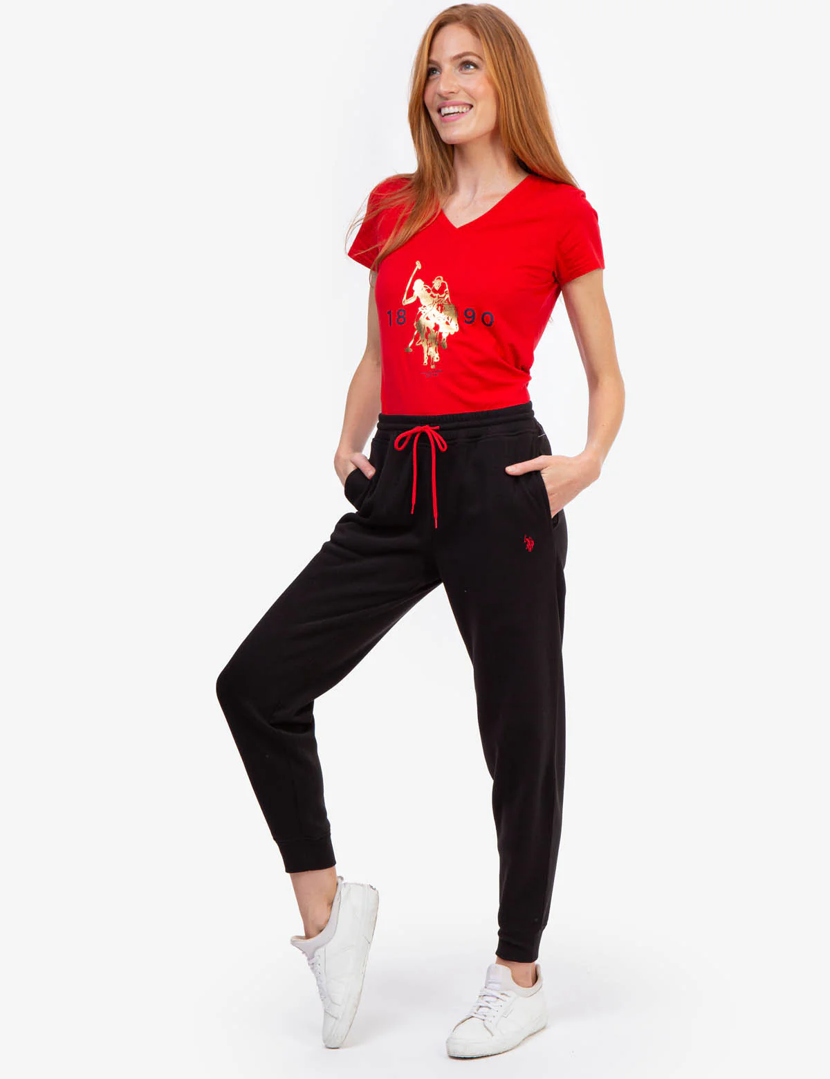 FOIL LOGO V-NECK T-SHIRT - Image 12
