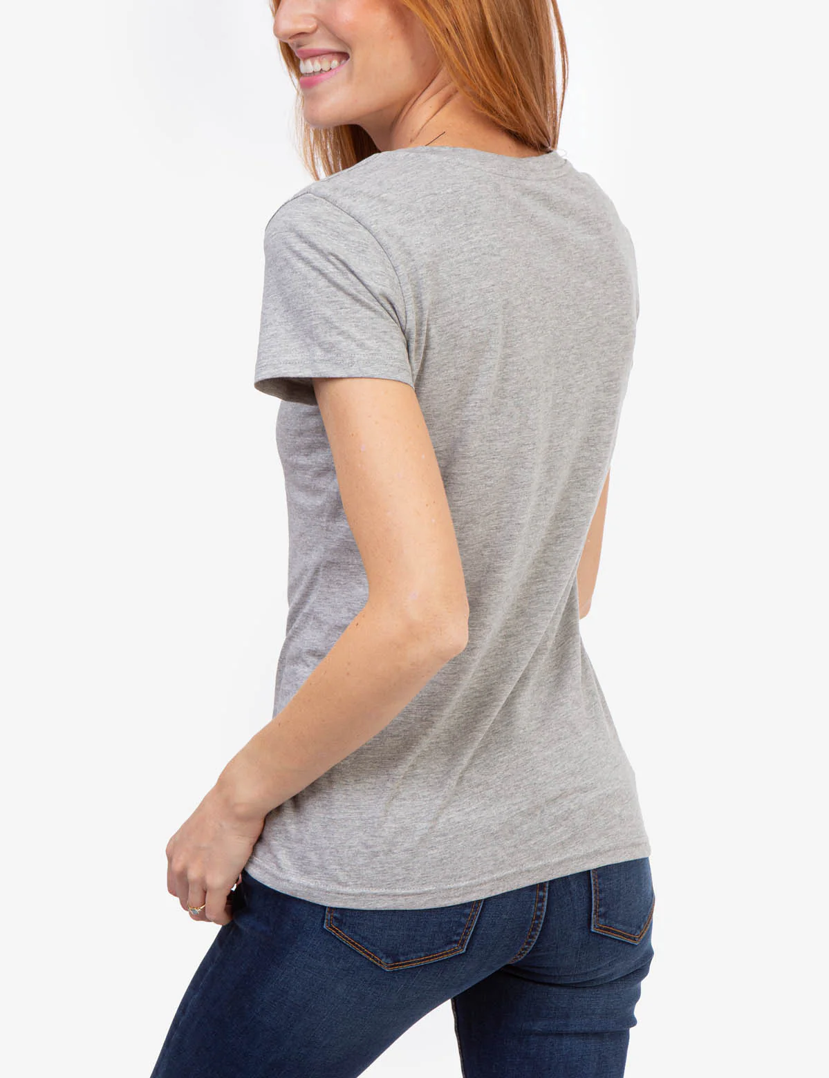 FOIL LOGO V-NECK T-SHIRT - Image 5