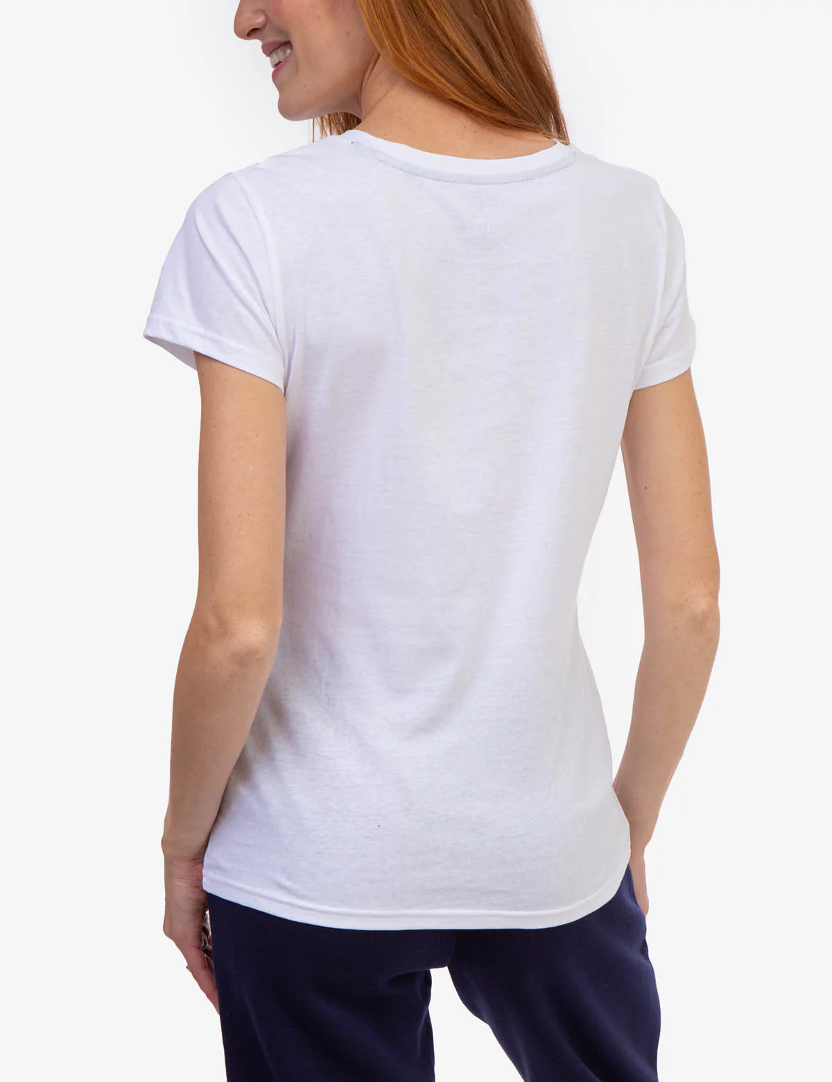 FOIL LOGO V-NECK T-SHIRT - Image 8