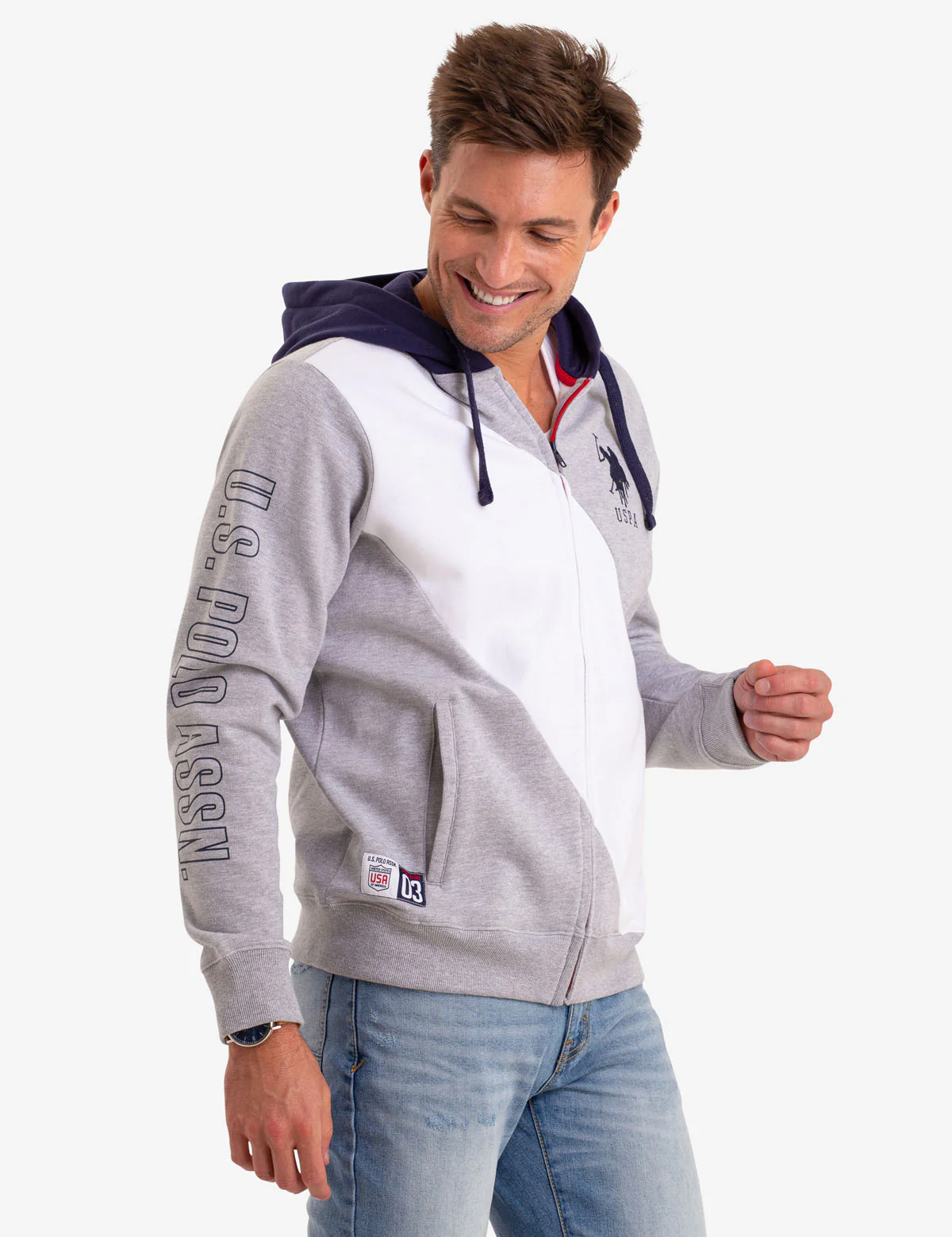 FRECH TERRY COLORBLOCK HOODIE - Image 5