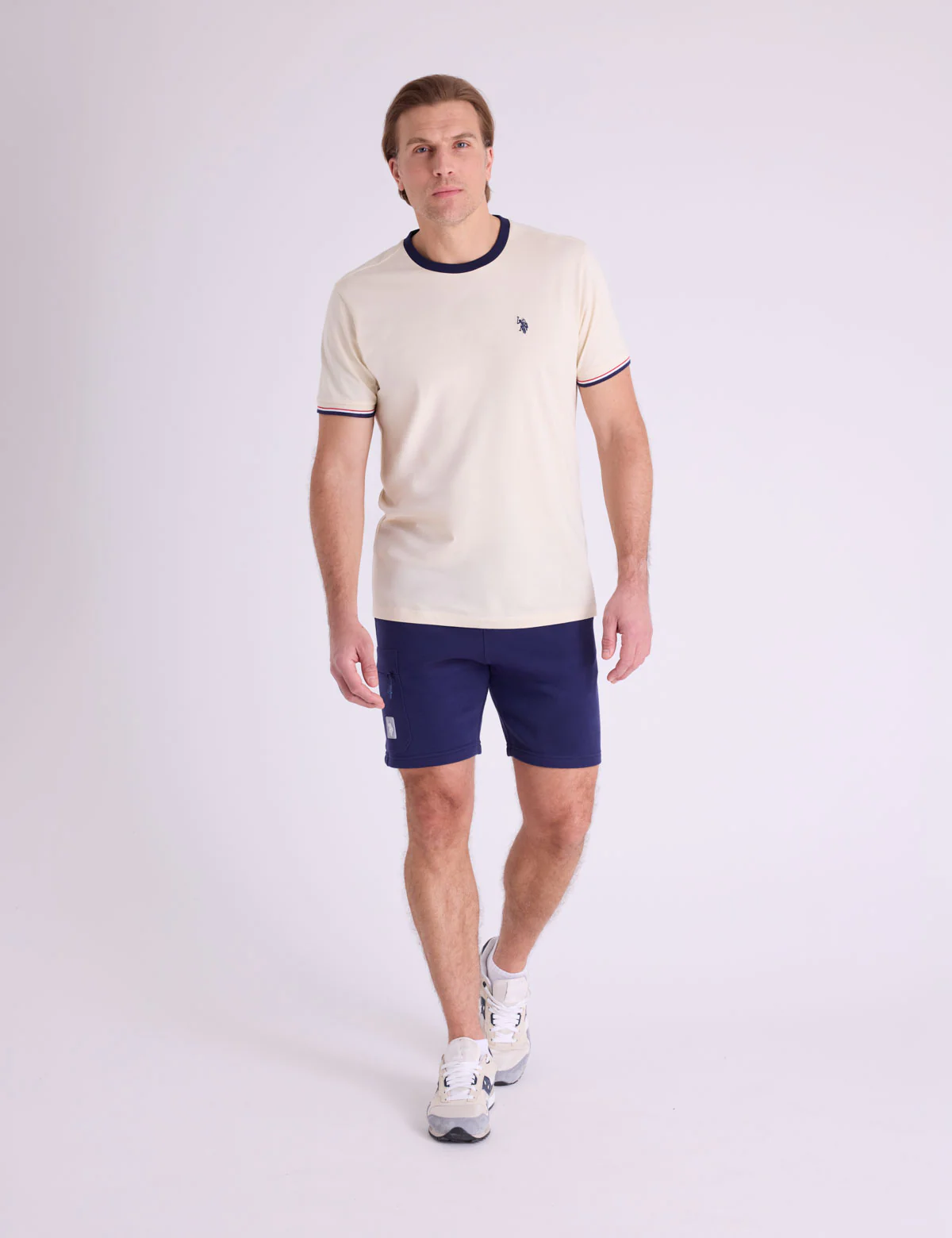 FRENCH TERRY CARGO JOGGER SHORTS - Image 3