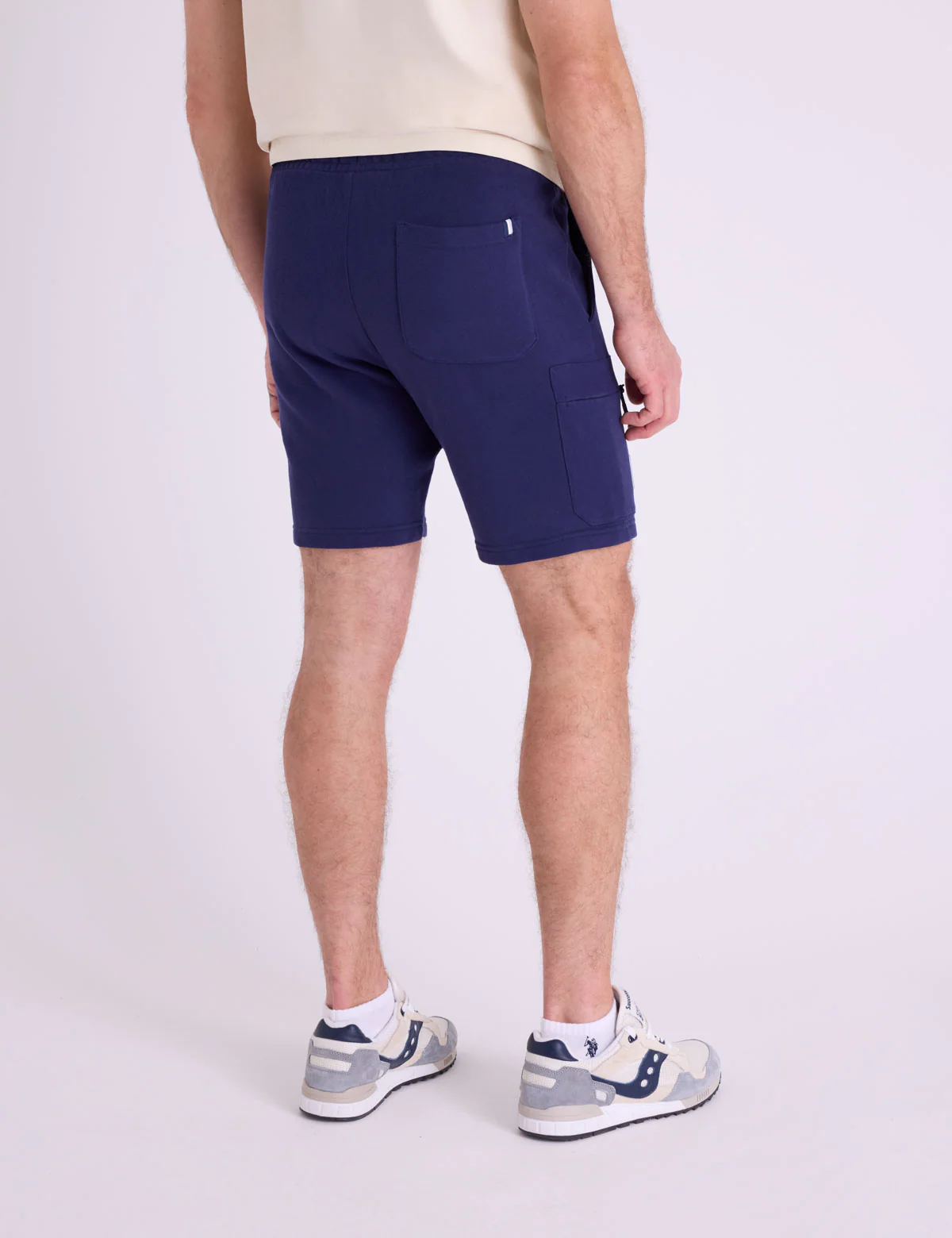 FRENCH TERRY CARGO JOGGER SHORTS - Image 4