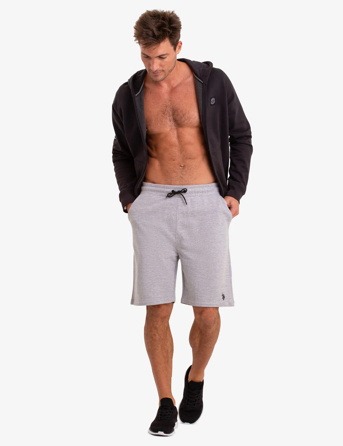 FRENCH TERRY KNIT SHORTS - Image 11