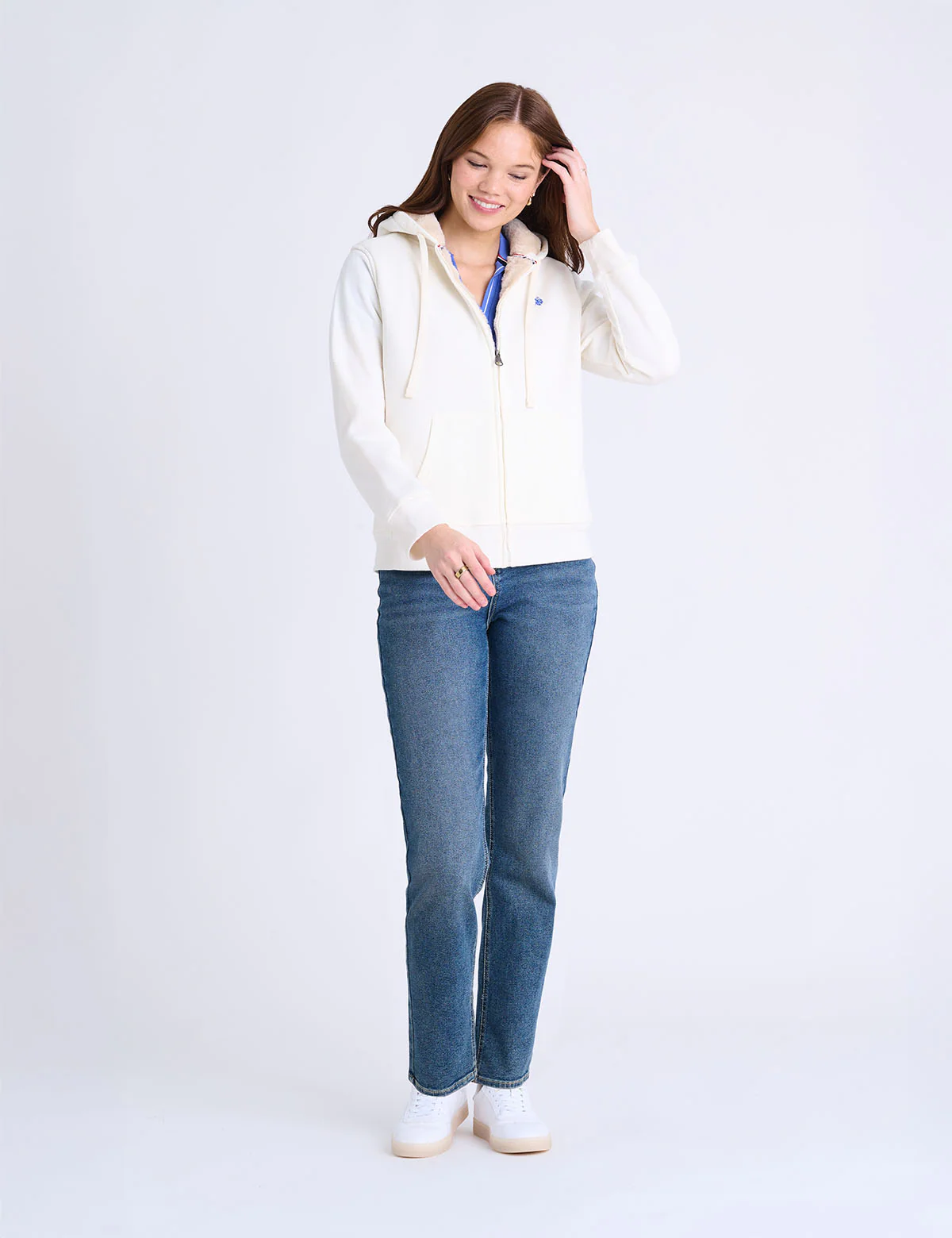 FULL ZIP FLEECE HOODIE - Image 7