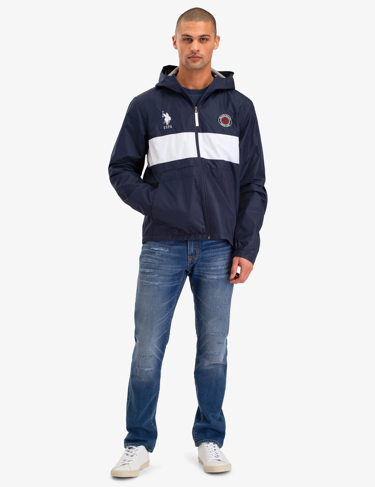 FULL ZIP COLORBLOCK WINDBREAKER - Image 2